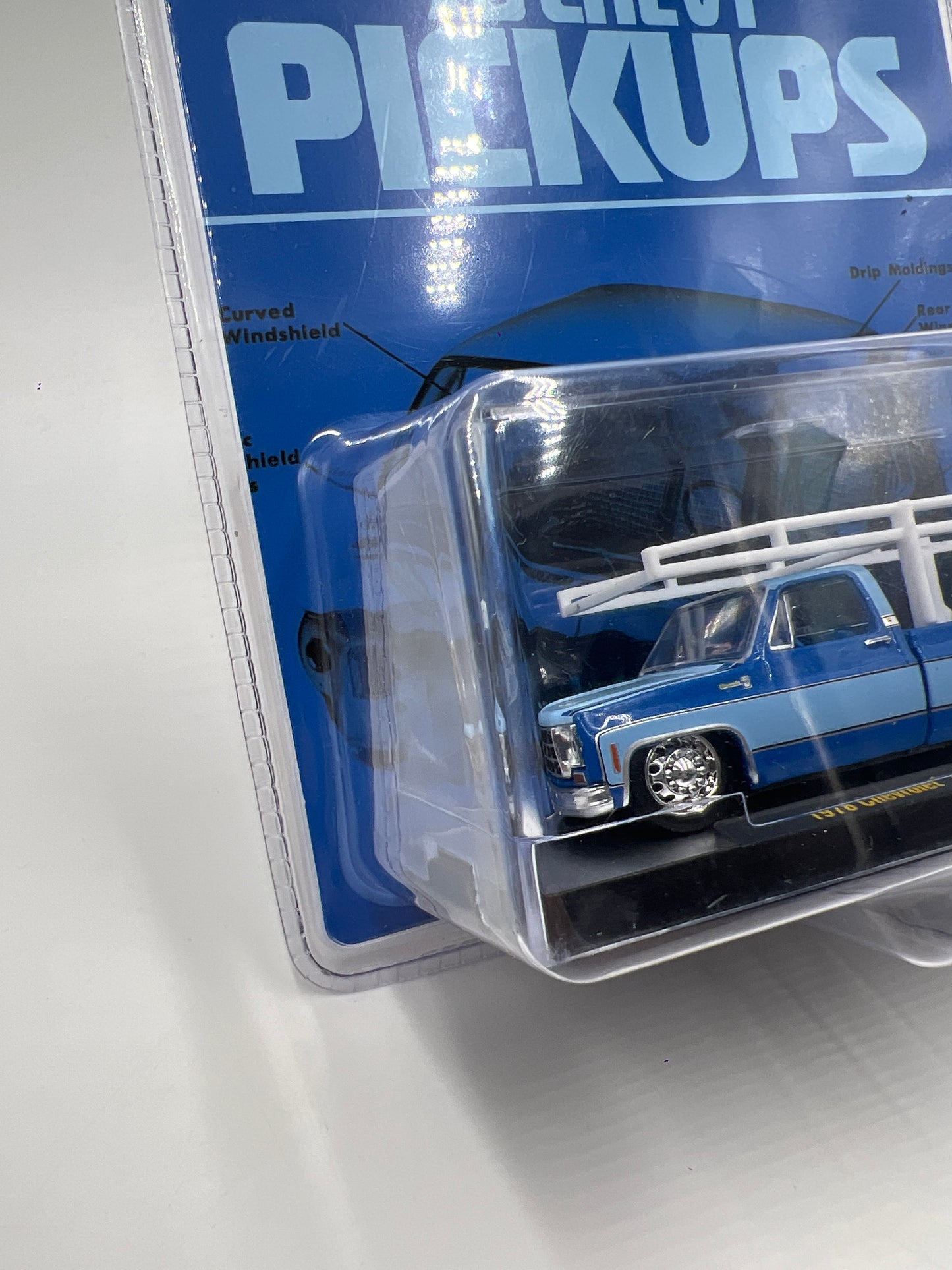 M2 Machines Hobby Exclusive 1979 Chevrolet Silverado Blue HS56