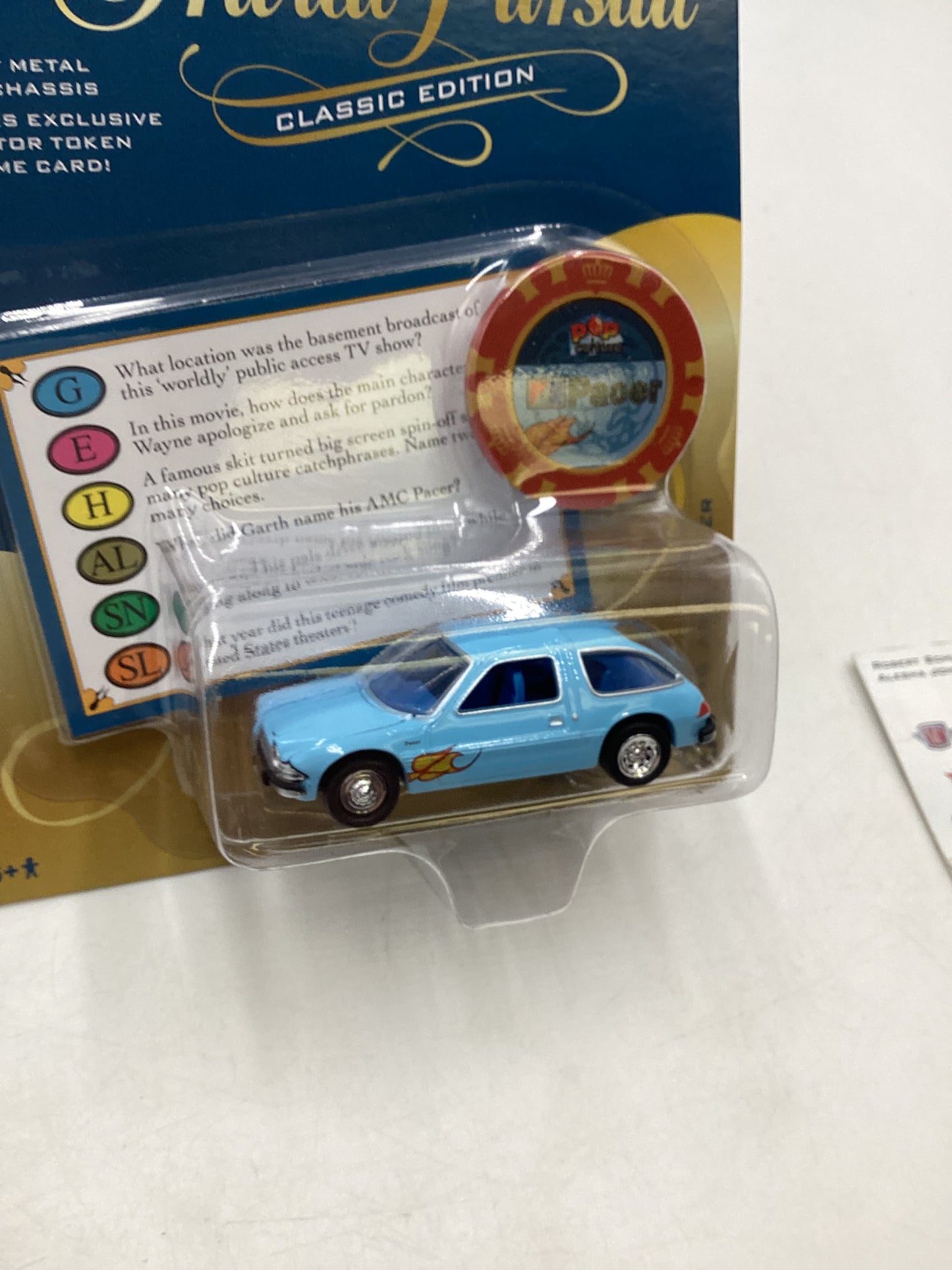 Johnny Lightning Pop Culture Trivial Pursuit 1976 AMC Pacer 229D