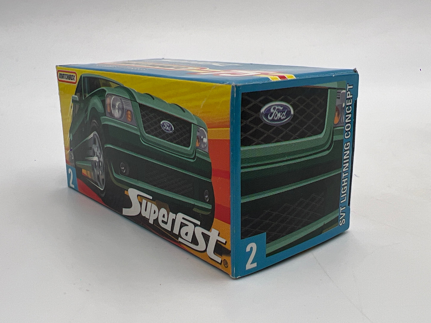 Matchbox 1/64 Superfast #2 Ford SVT Lightning Concept White Loose