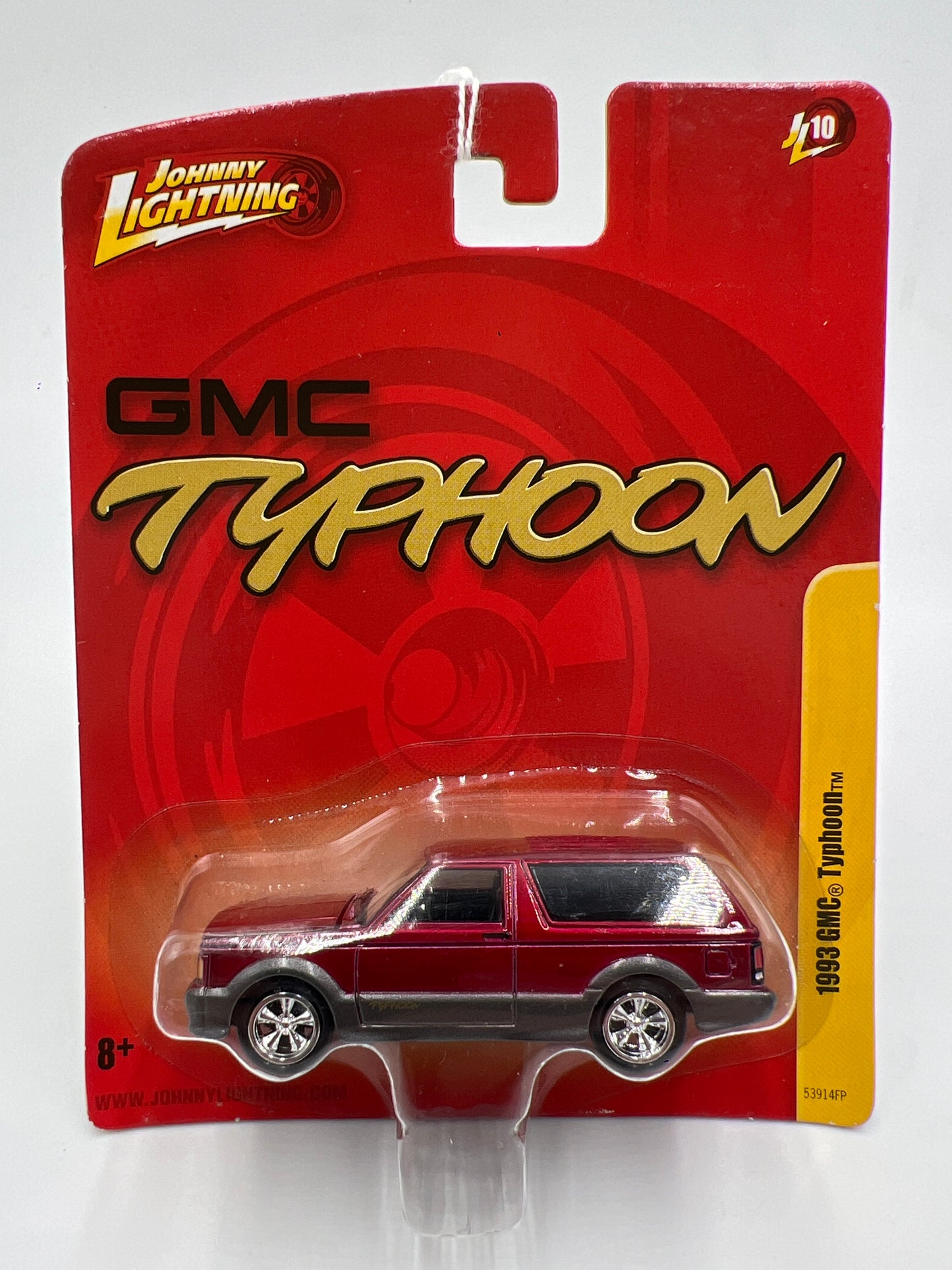Johnny Lightning Release #10 1993 GMC Typhoon Red