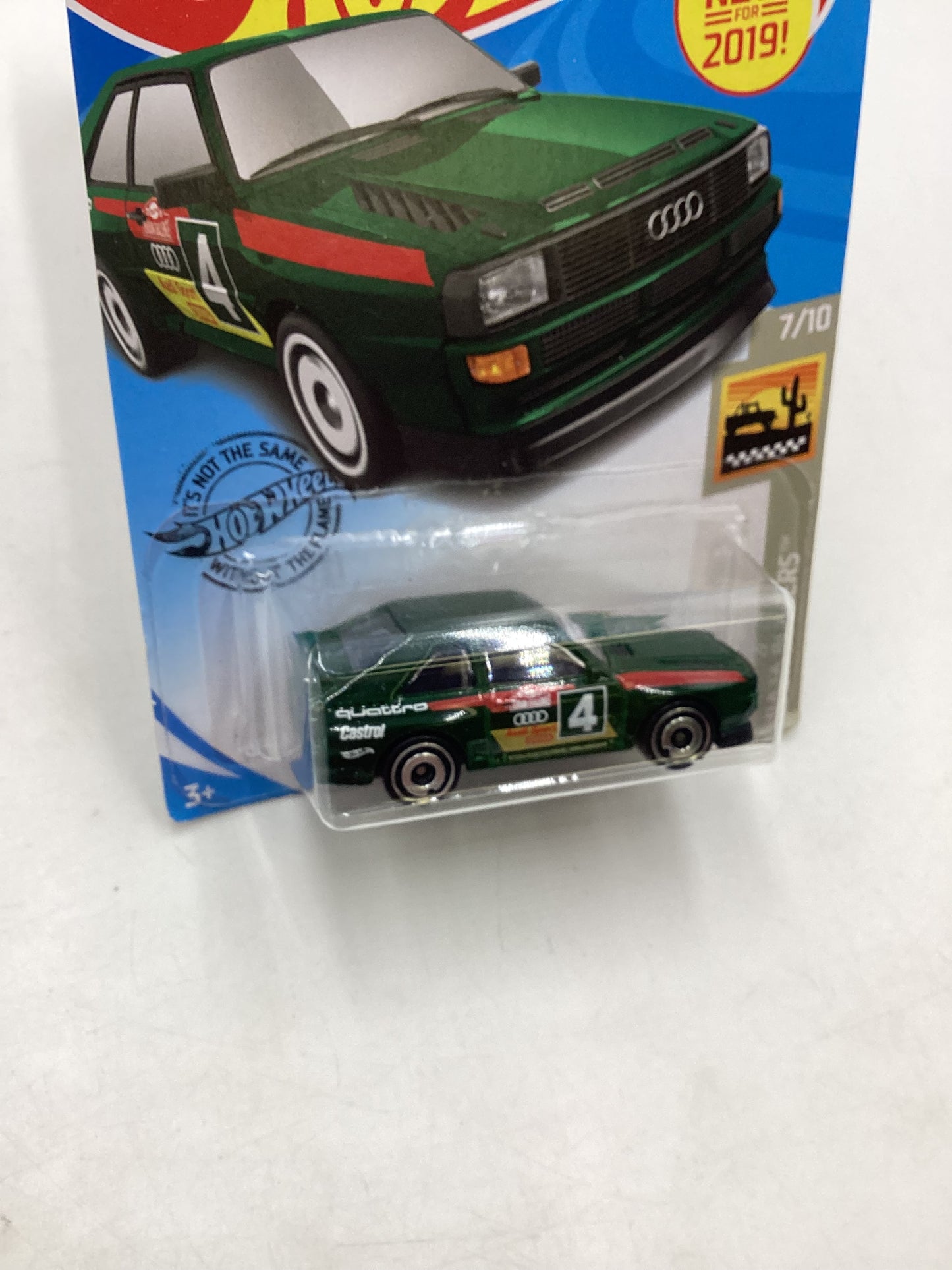 2019 Hot Wheels #43 84 Audi Sport Quattro Green 107C