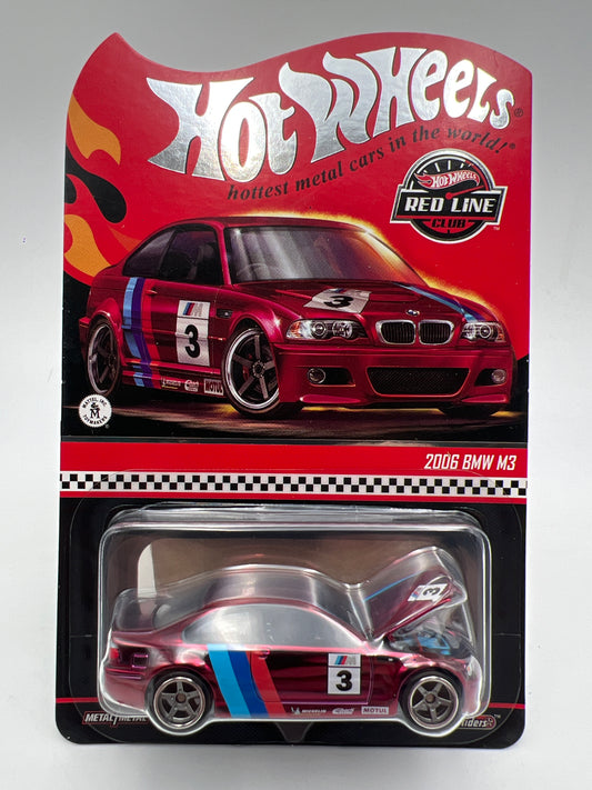 2025 Hot Wheels RLC 2006 BMW M3 Red W/Protector