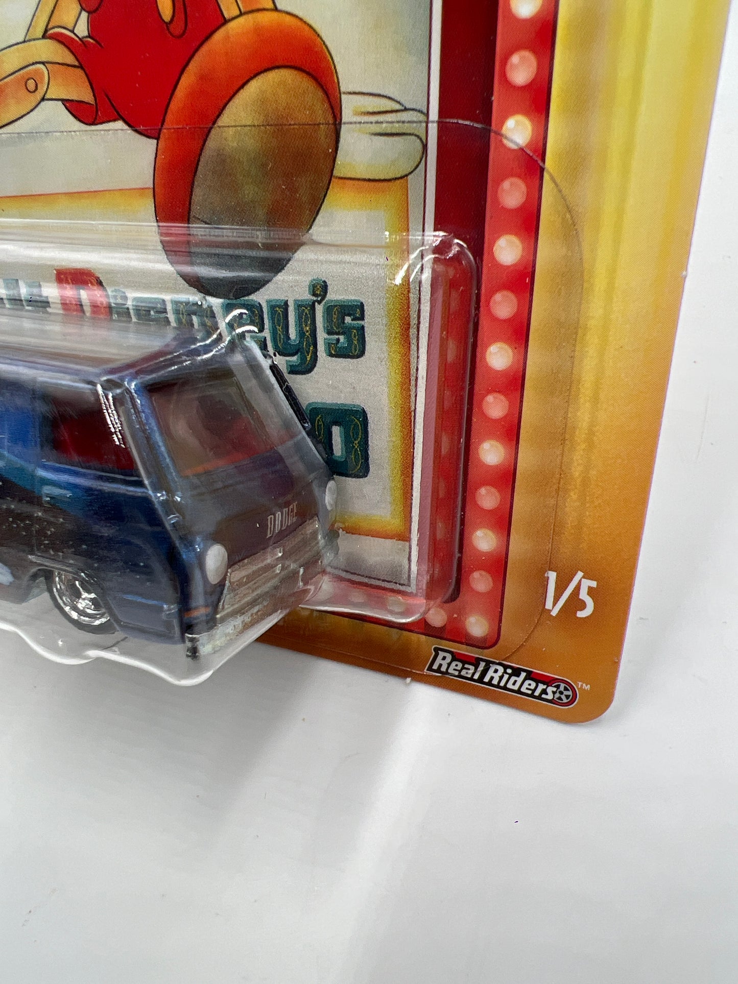 2022 Hot Wheels Pop Culture Disney 66 Dodge A100 #1 Blue 259H