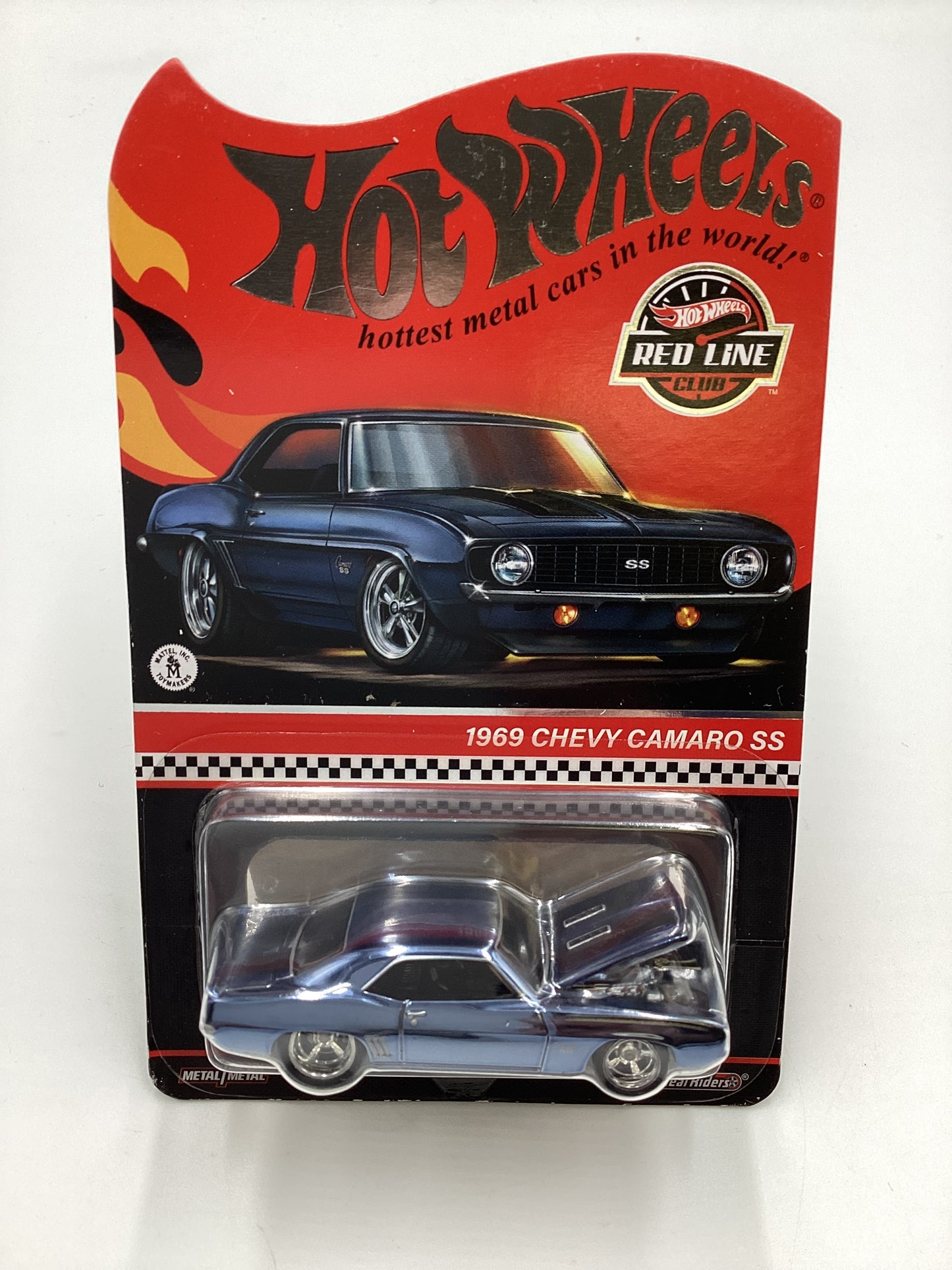 2023 Hot wheels RLC 1969 Chevy Camaro SS Blue with protector