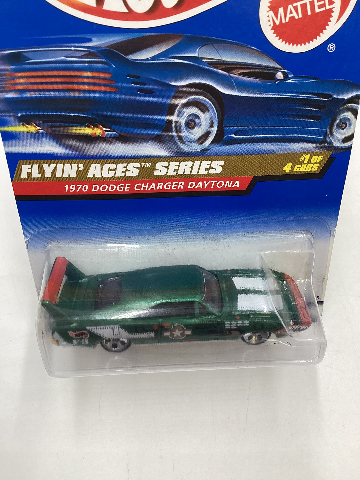 1998 Hot wheels Flying Aces #737 1970 Dodge Charger Daytona 59F