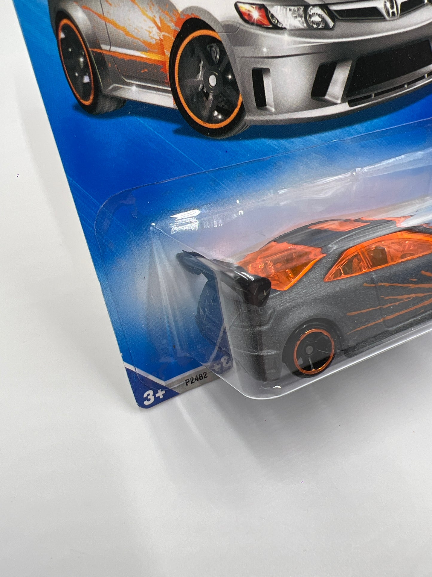 2009 Hot Wheels Modified Rides #162 Honda Civic Si Gray Has Vein SR