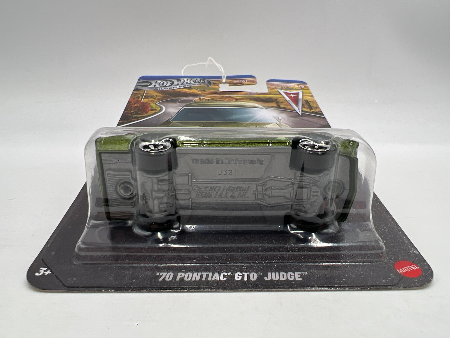 2026 Hot Wheels Silver Series Pontiac #4 70 Pontiac GTO Judge Green 162i