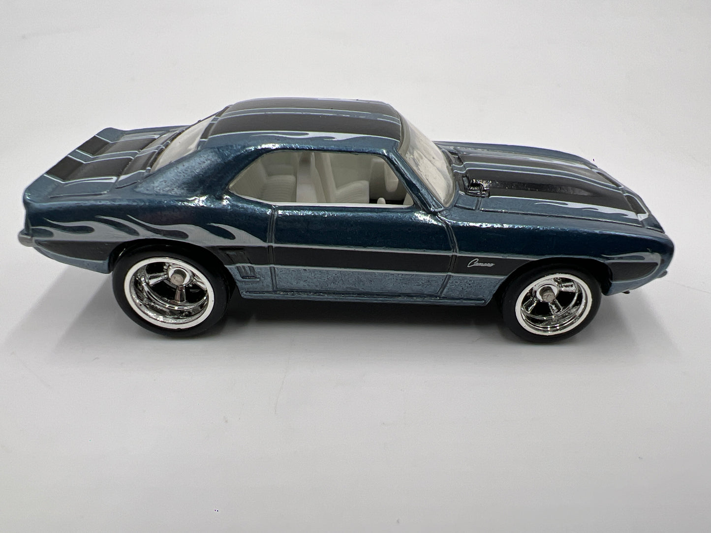 Hot Wheels Super Treasure Hunt Custom 69 Camaro Blue Loose