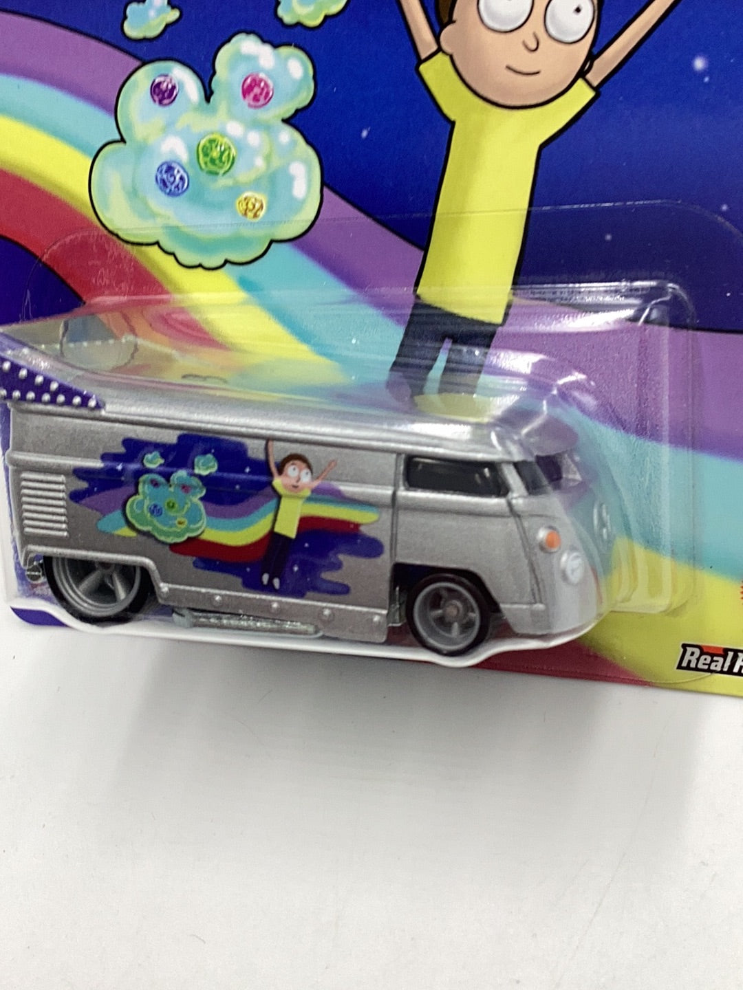 Hot wheels pop culture Rick and Morty 4/5 Volkswagen drag bus 271H