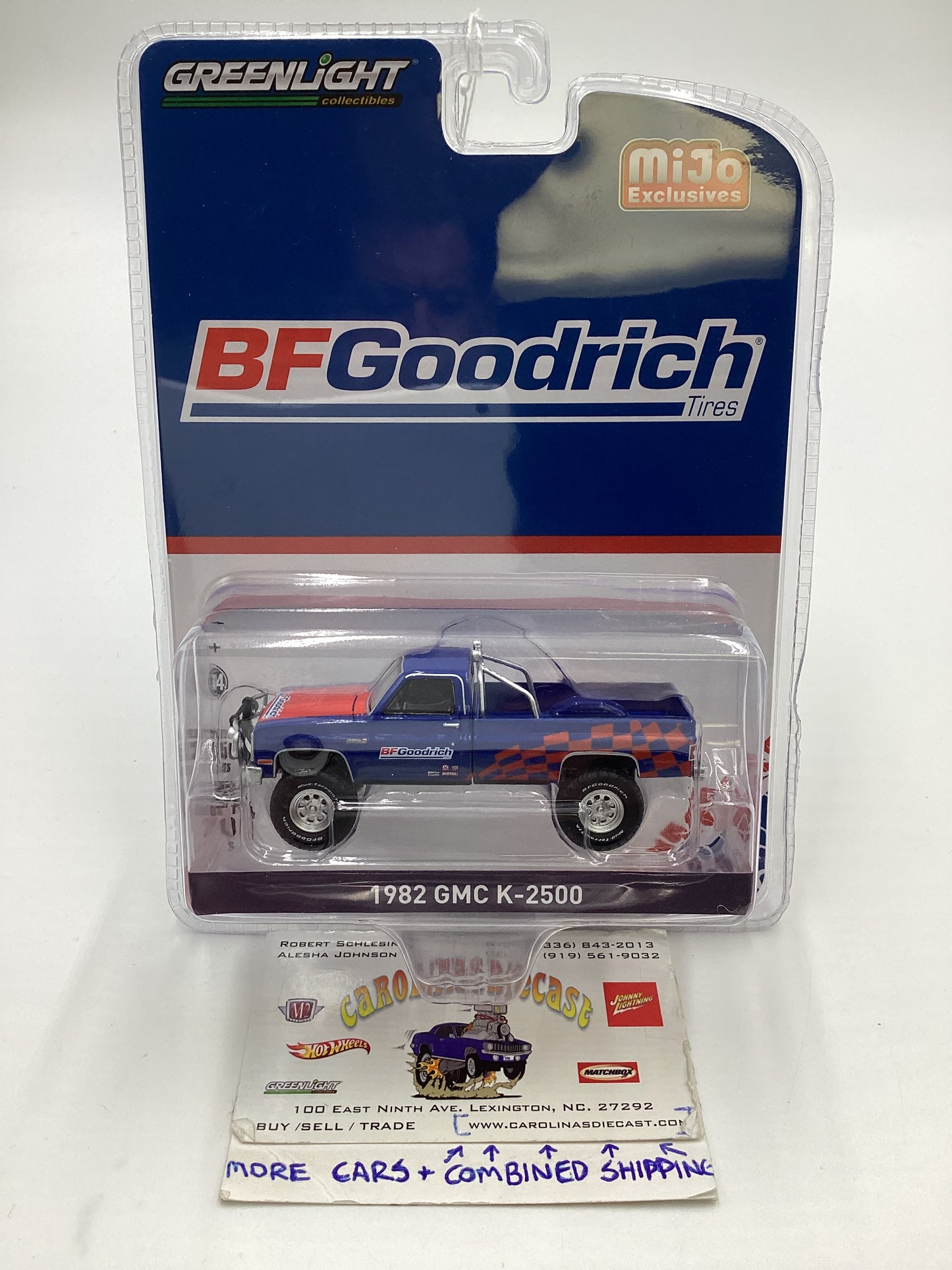 Greenlight MiJo exclusive BFGoodrich 1982 GMC K-2500 179A