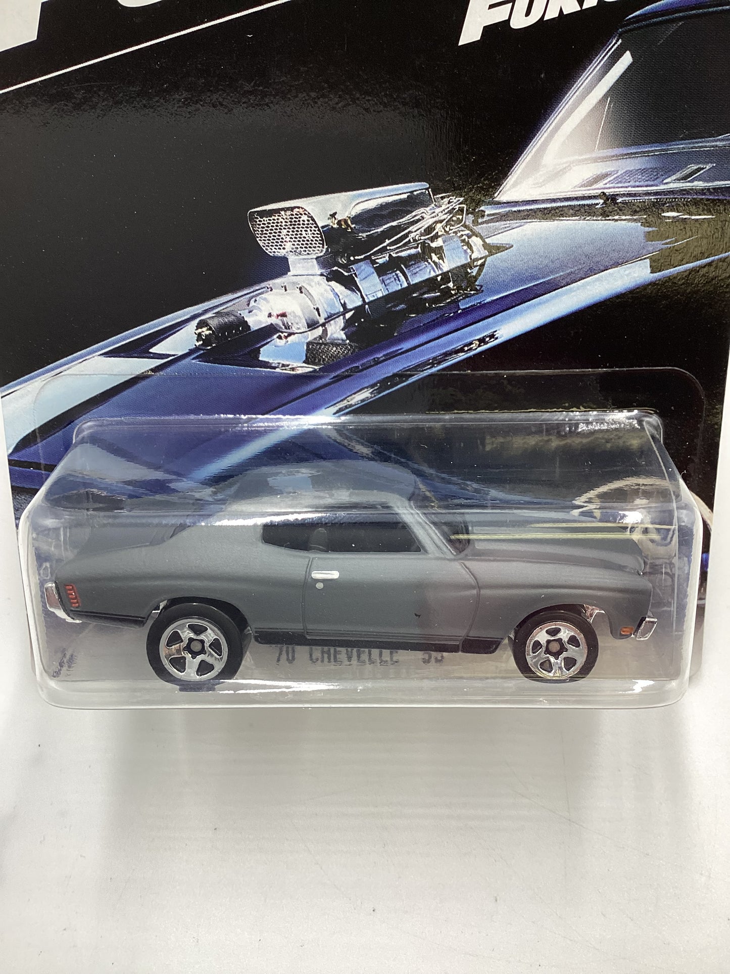 2016 Hot Wheels Fast and Furious #4 70 Chevelle SS Gray 69H