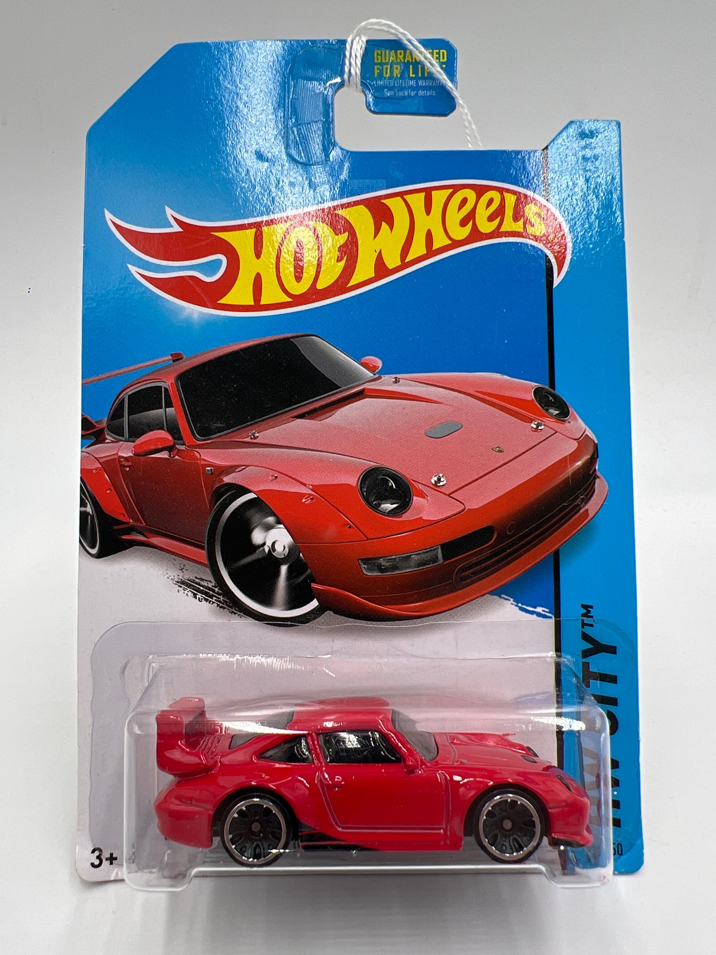 2014 Hot Wheels City #27 Porsche 993 GT2 Red