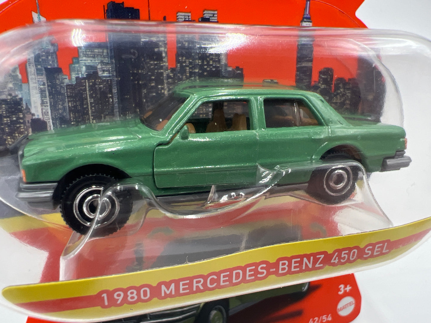 Matchbox Moving Parts #42 1980 Mercedes-Benz 450 SEL Green 164i