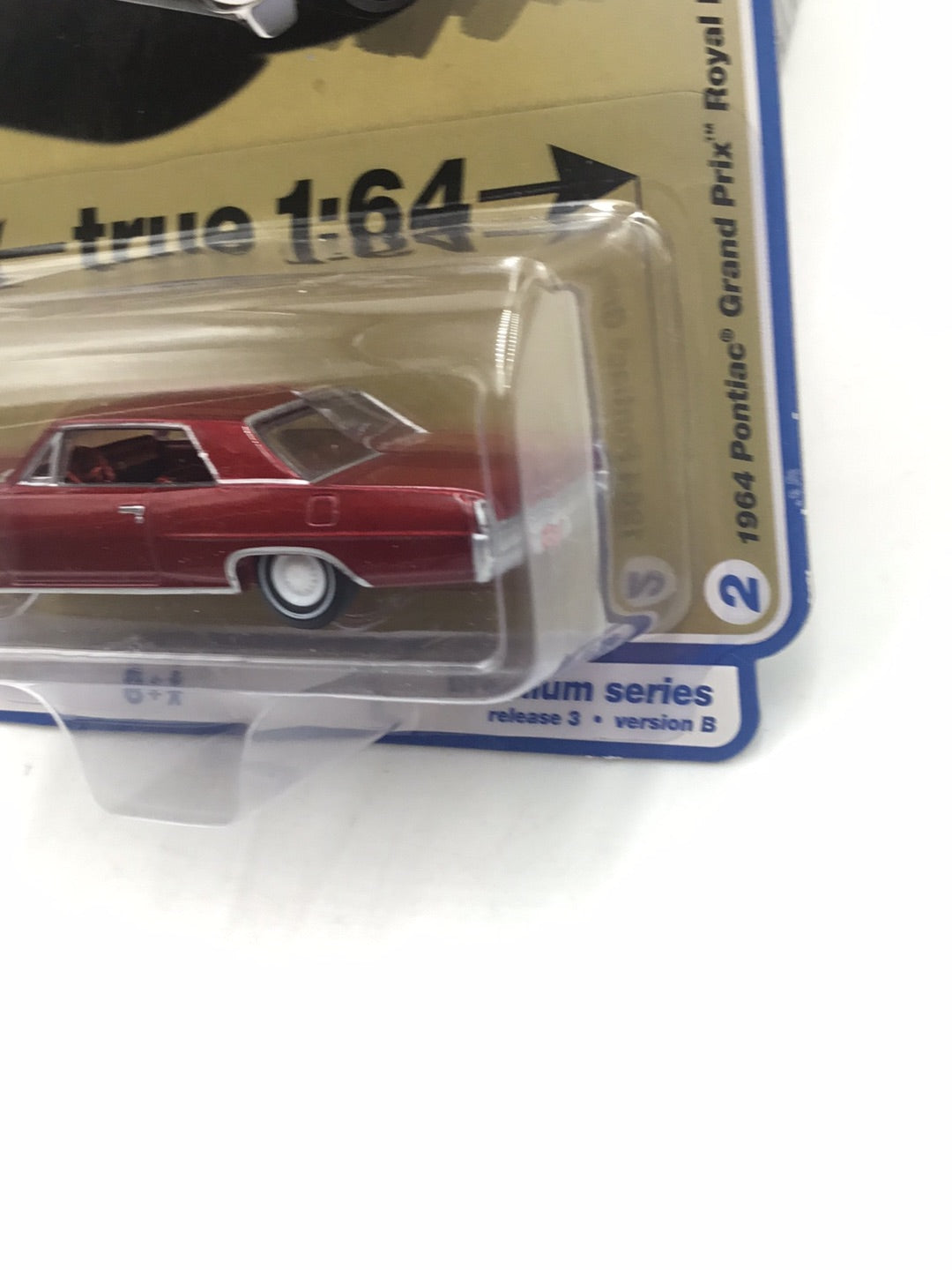 Auto World 1964 Pontiac Grand Prix Royal Bobcat high quality Ultra red chase