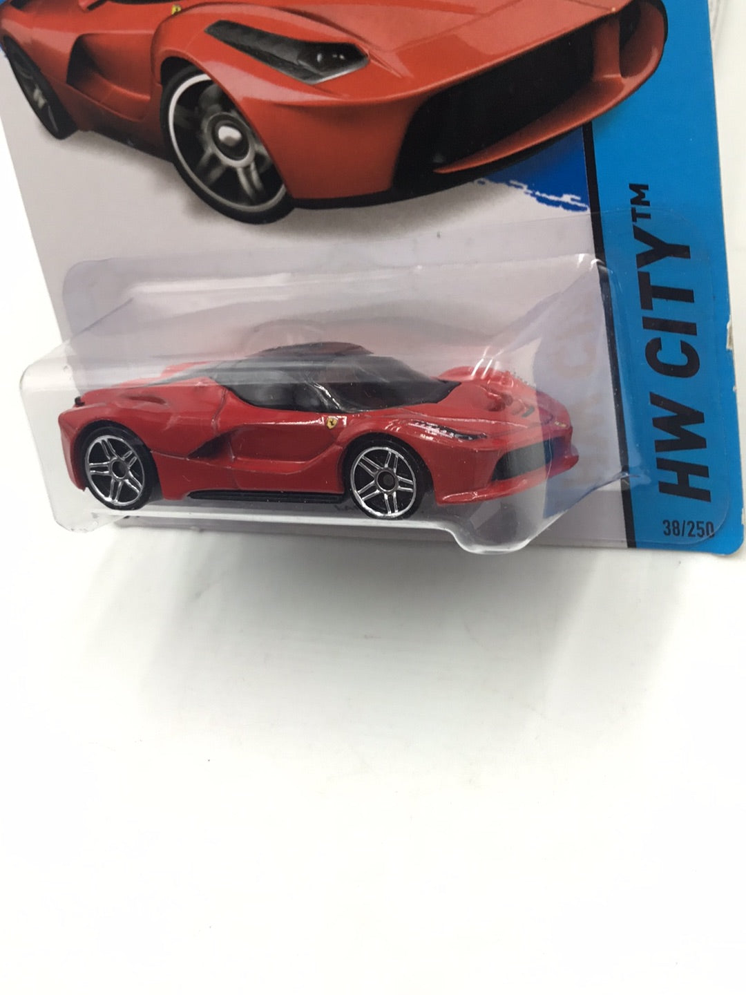 2014 hot wheels #38 Laferrari w/Protector