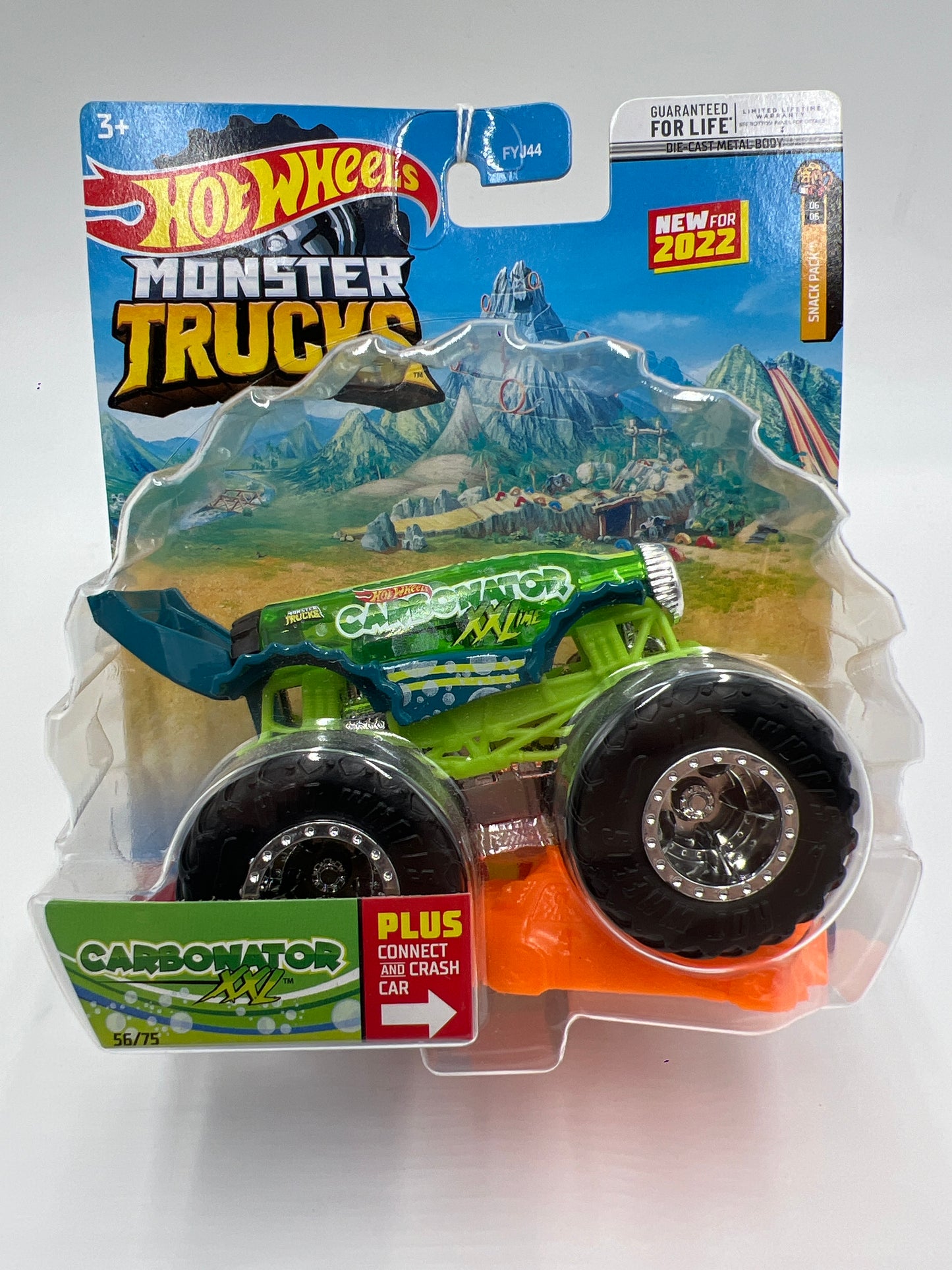 2022 Hot Wheels Monster Trucks Snack Pack #56 Carbonator XXL 135G