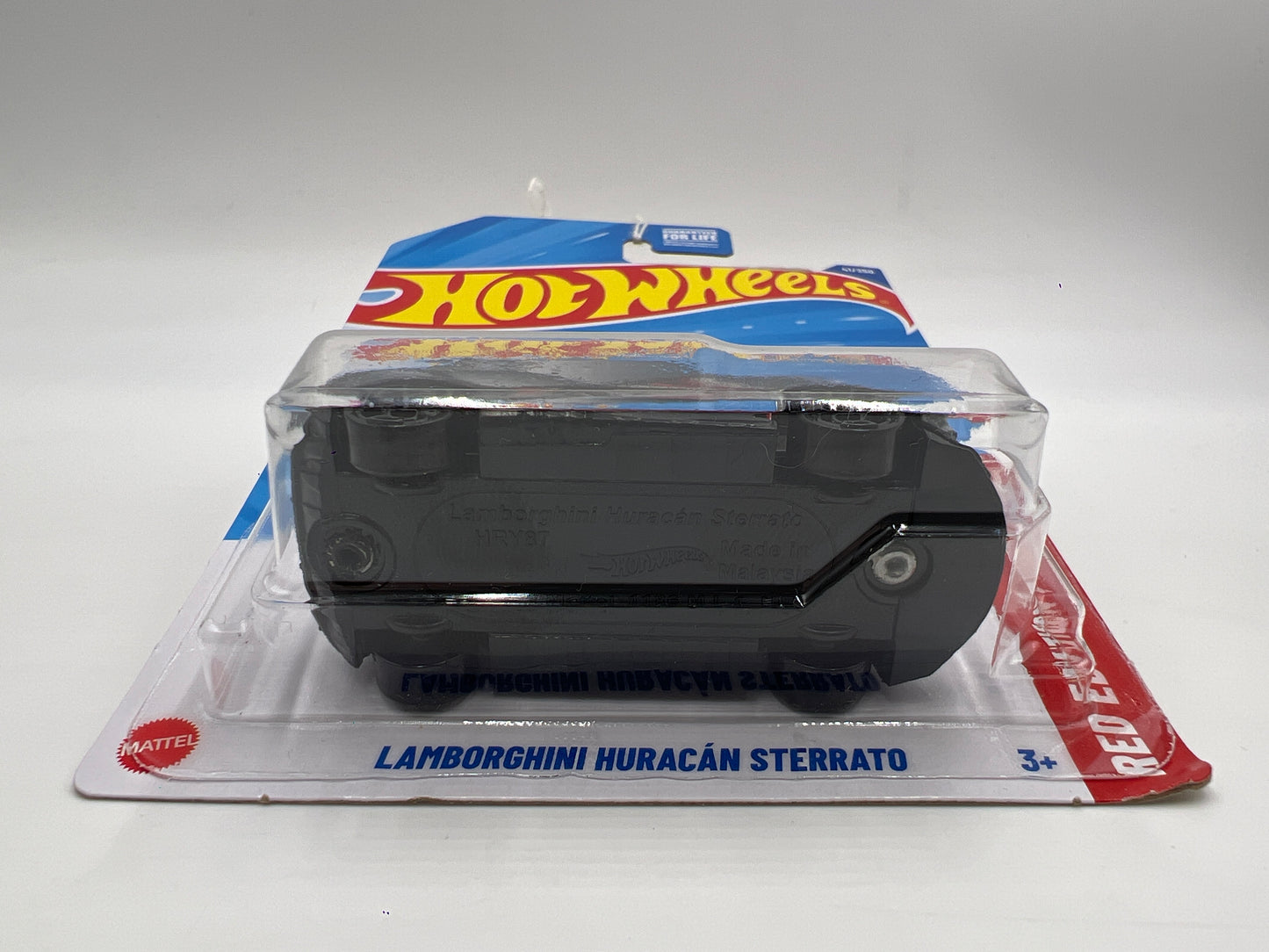 2025 Hot Wheels Target Exclusive Red Edition #41 Lamborghini Huracan Sterrato Black 149A