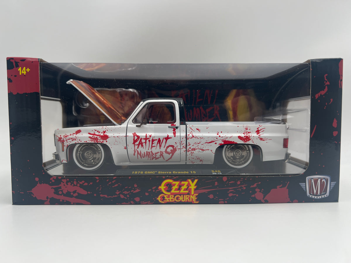 M2 Machines 1/24 Scale S46 CHASE Rock Legends Ozzy Osbourne 1976 GMC Sierra Grande 15