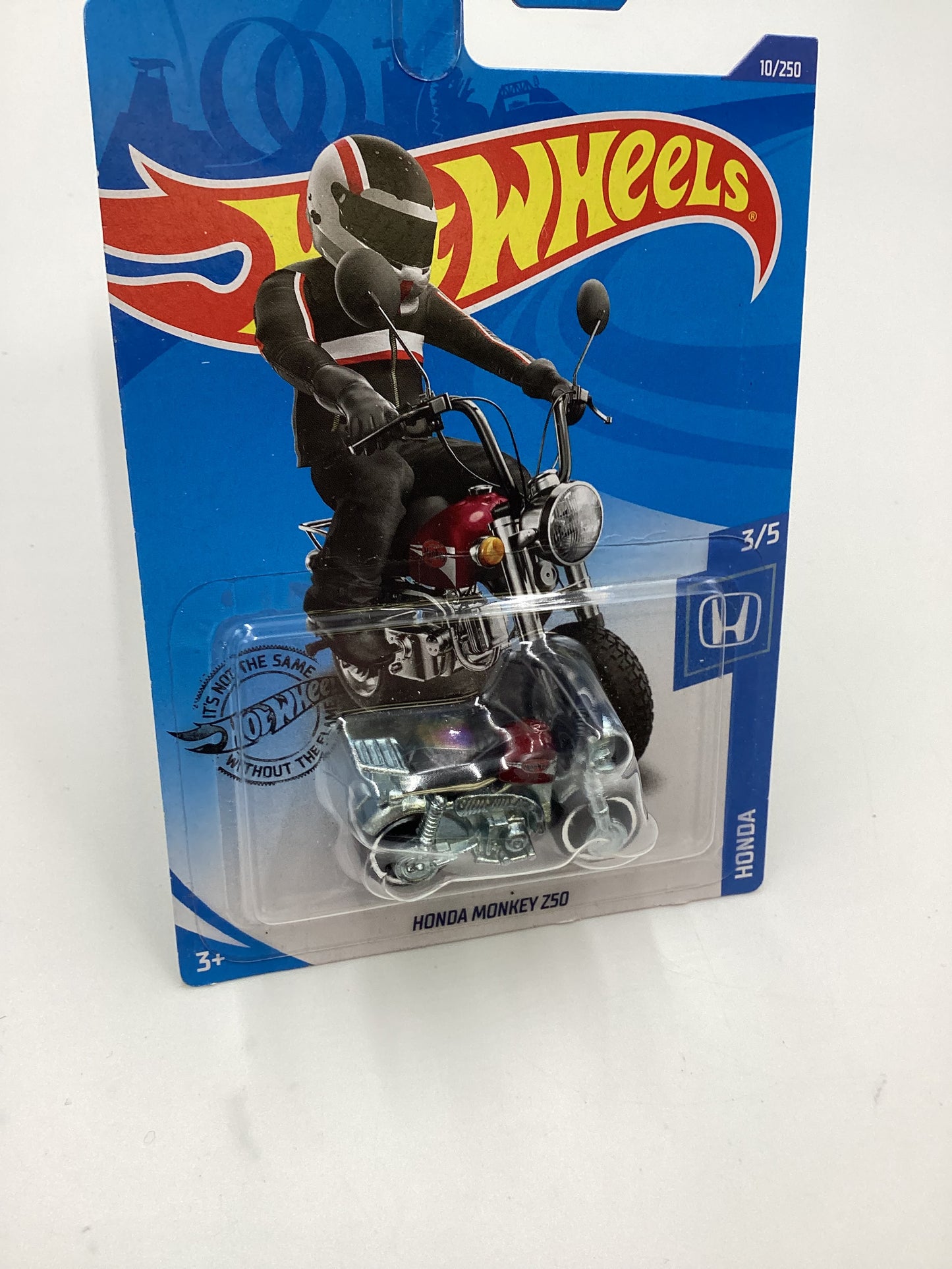 2020 Hot Wheels #10 Honda Monkey Z50 Red 80A