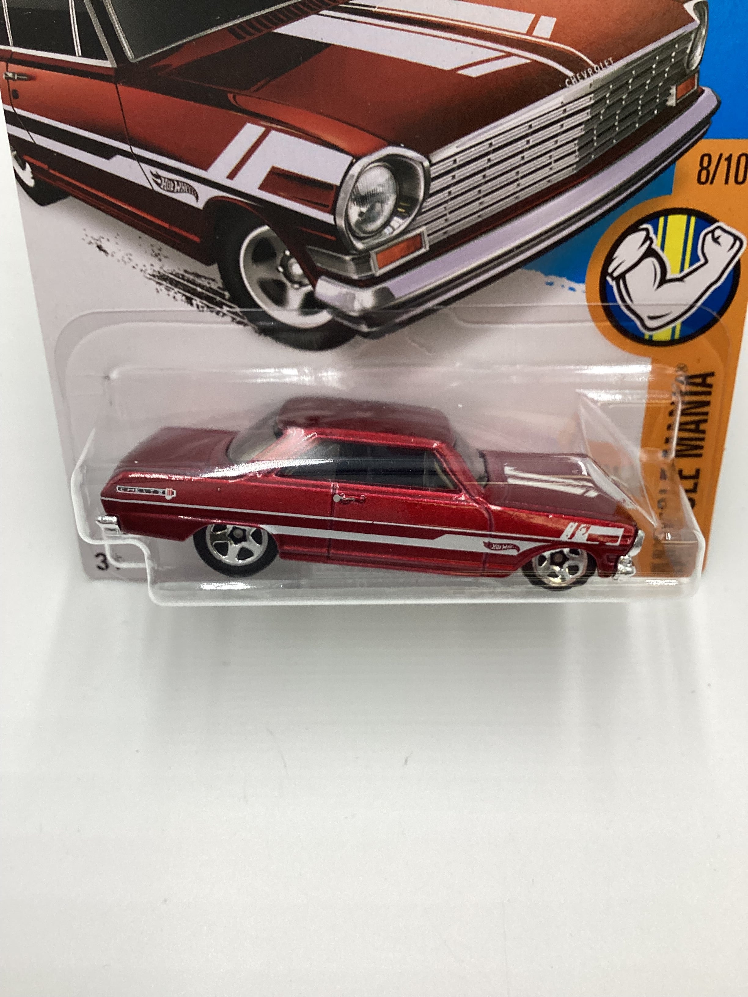 2016 Hot wheels #128 63 Chevy II Red 15i – carolinasdiecast
