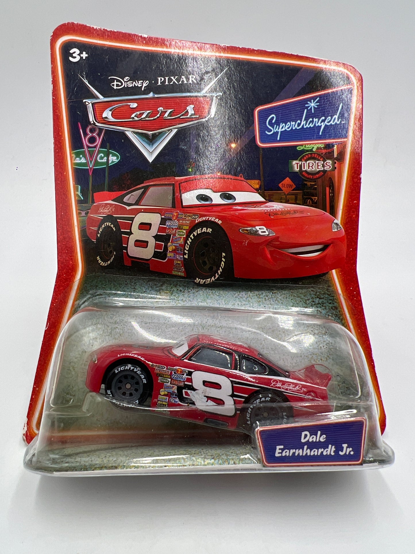 Disney Pixar Cars Supercharged Dale Earnhardt Jr #8