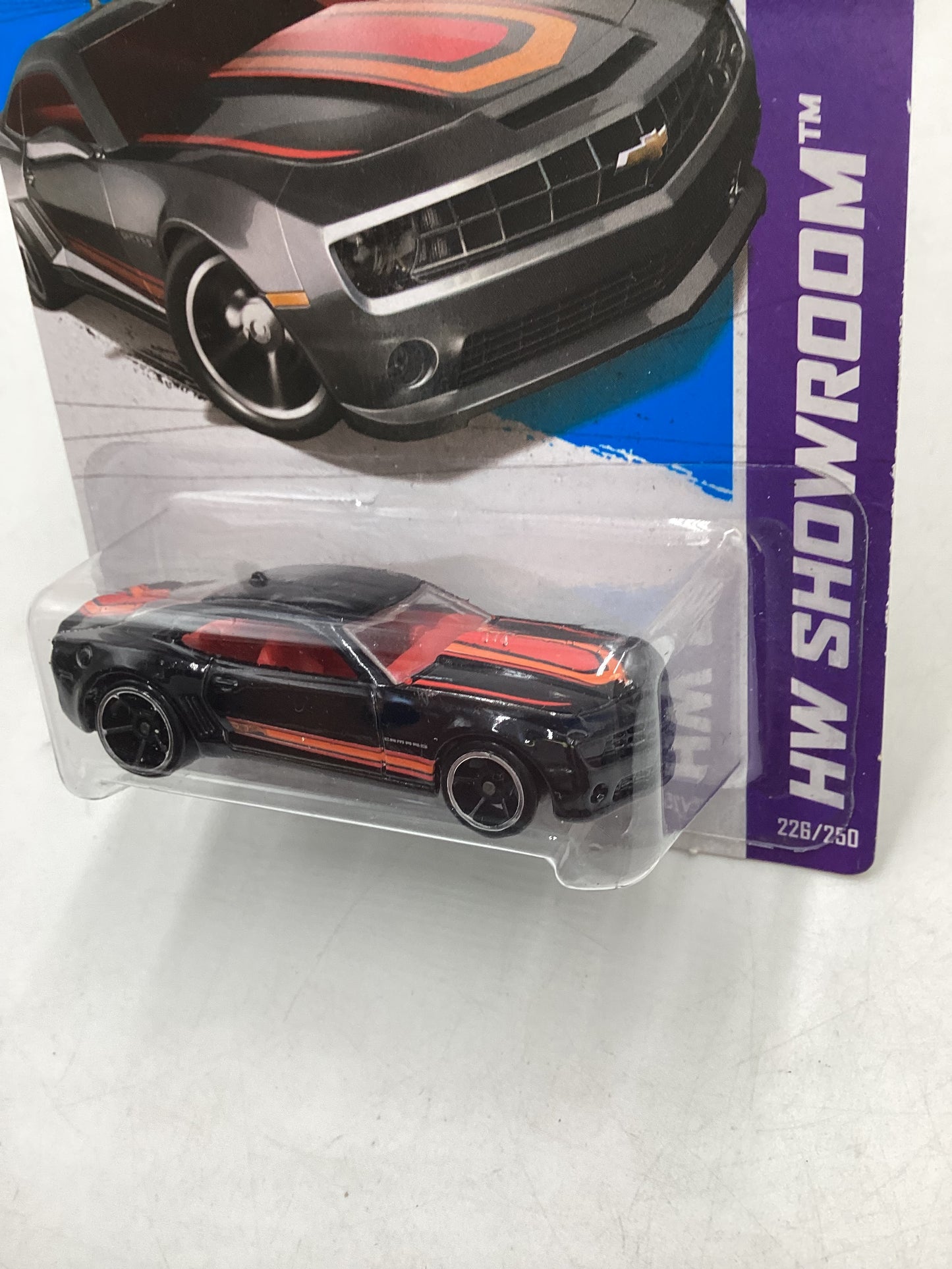 2013 Hot Wheels #226 10 Camaro SS Black 3B