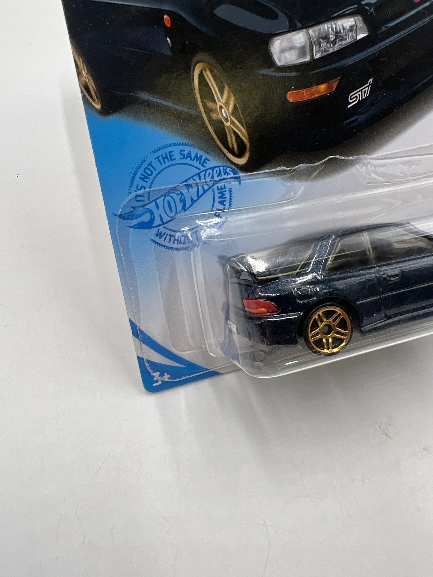 2021 HW J-Imports #124 98 Subaru Impreza 22B STi Version Dark Blue 89D