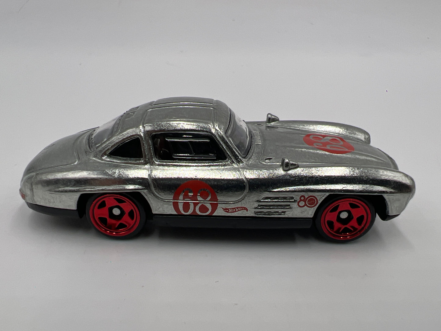 2025 Hot Wheels Mattel 80 Years Replay The Classics Zamac Mercedes-Benz 300 SL Loose
