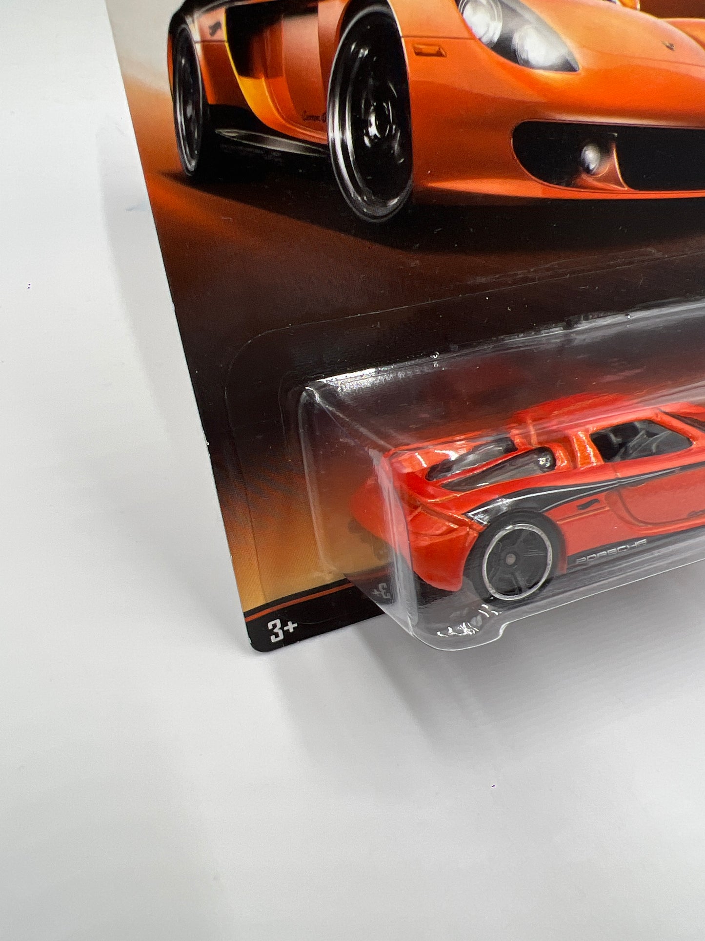 2015 Hot Wheels Walmart Exclusive Porsche Series #7 Porsche Carrera GT Orange