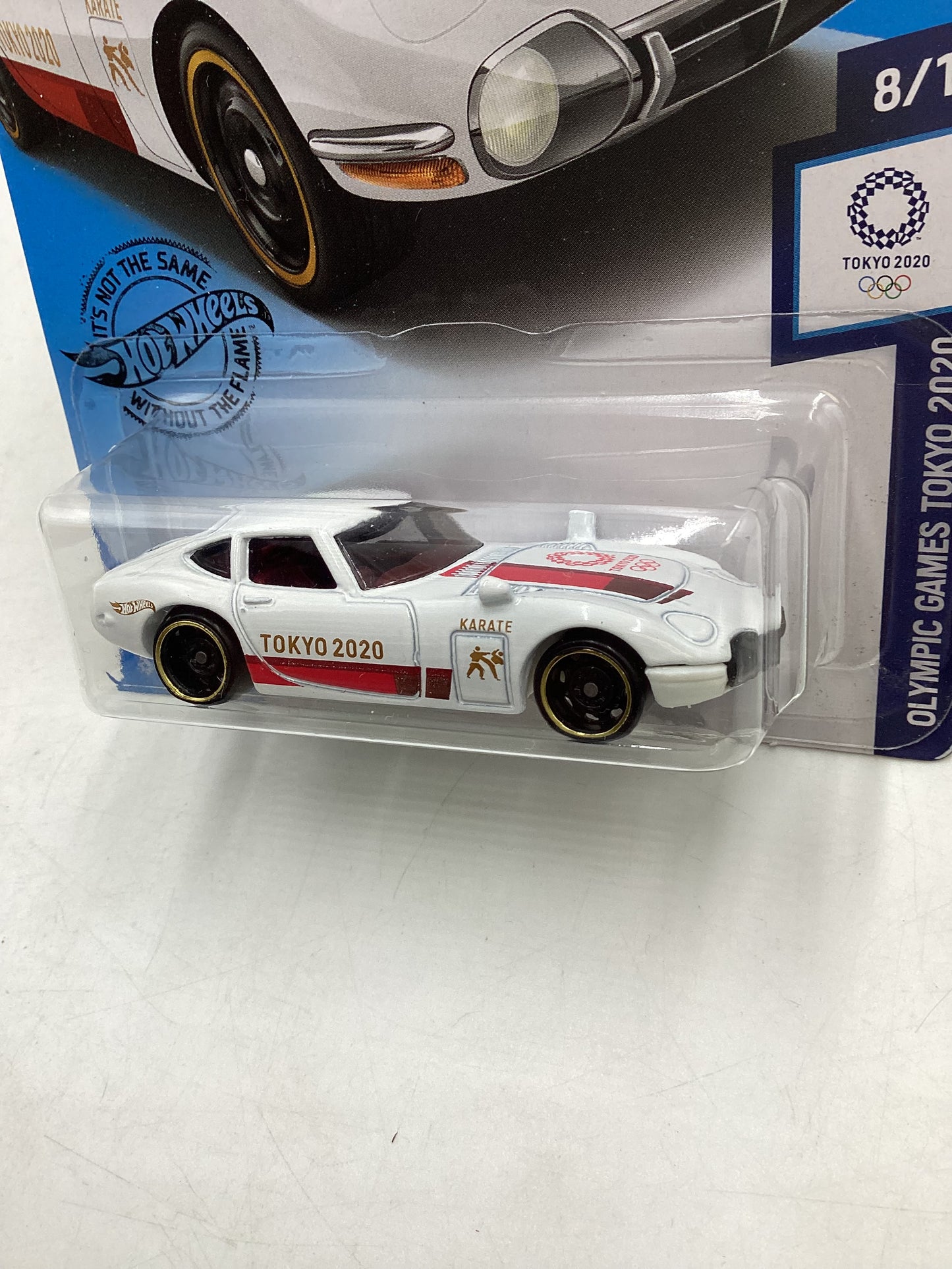 2020 Hot Wheels #184 White Toyota 2000 GT 95E