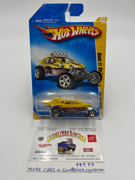 2009 Hot Wheels New Models #20 Dune It Up Yellow AA6