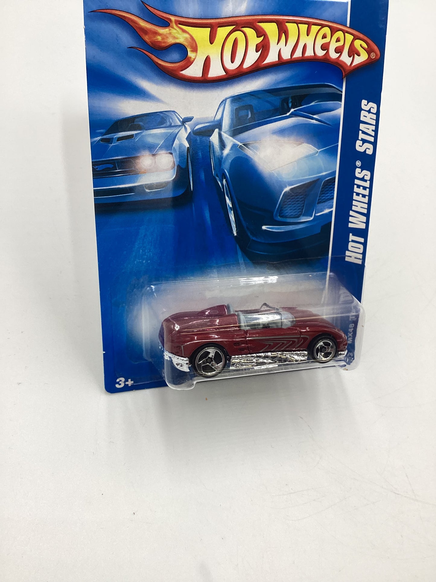 2008 Hot Wheels Stars #78 MX48 International Card Turbo Red