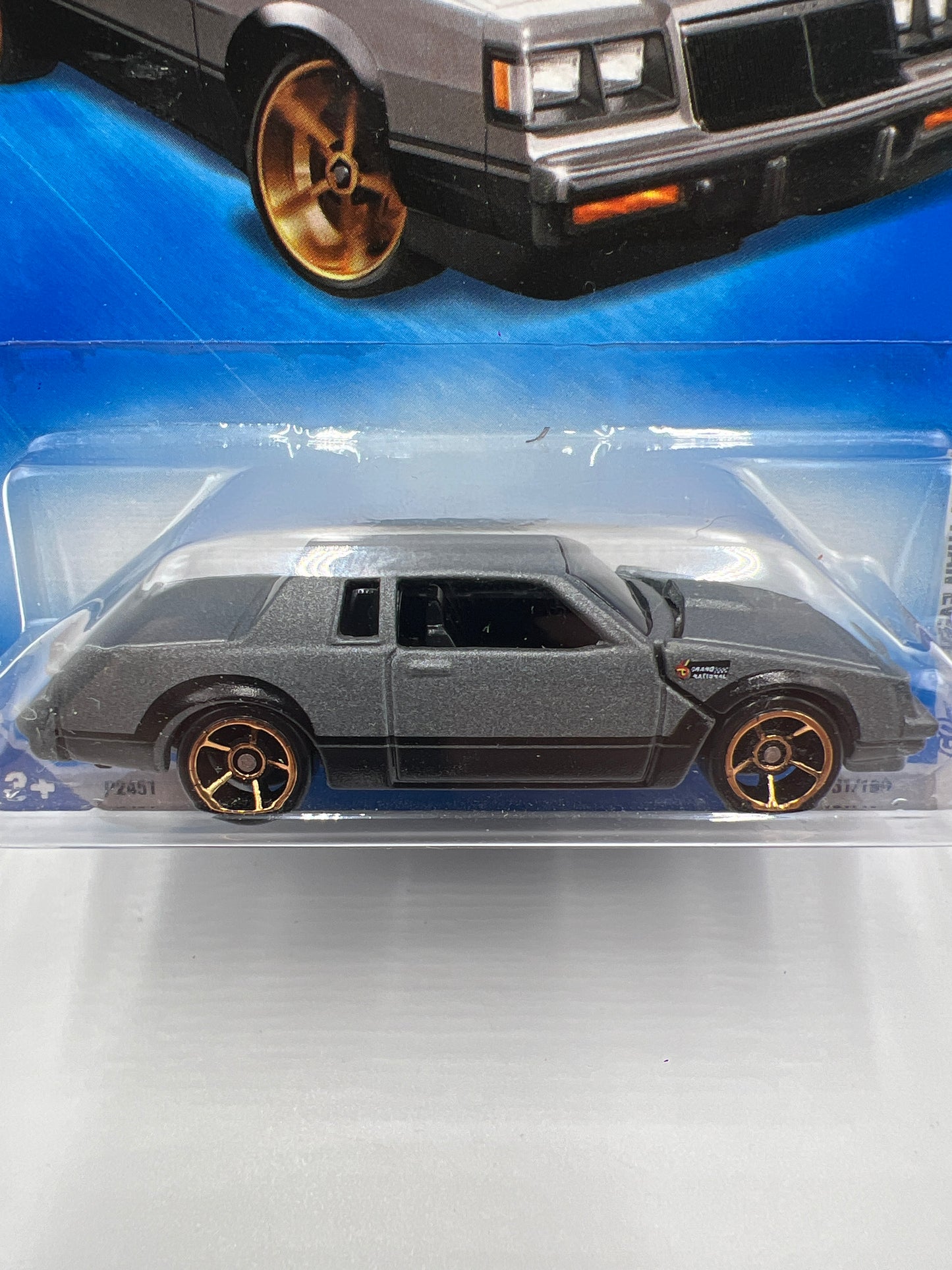 2009 Hot Wheels Faster Than Ever #131 Buick Grand National Gray 43F