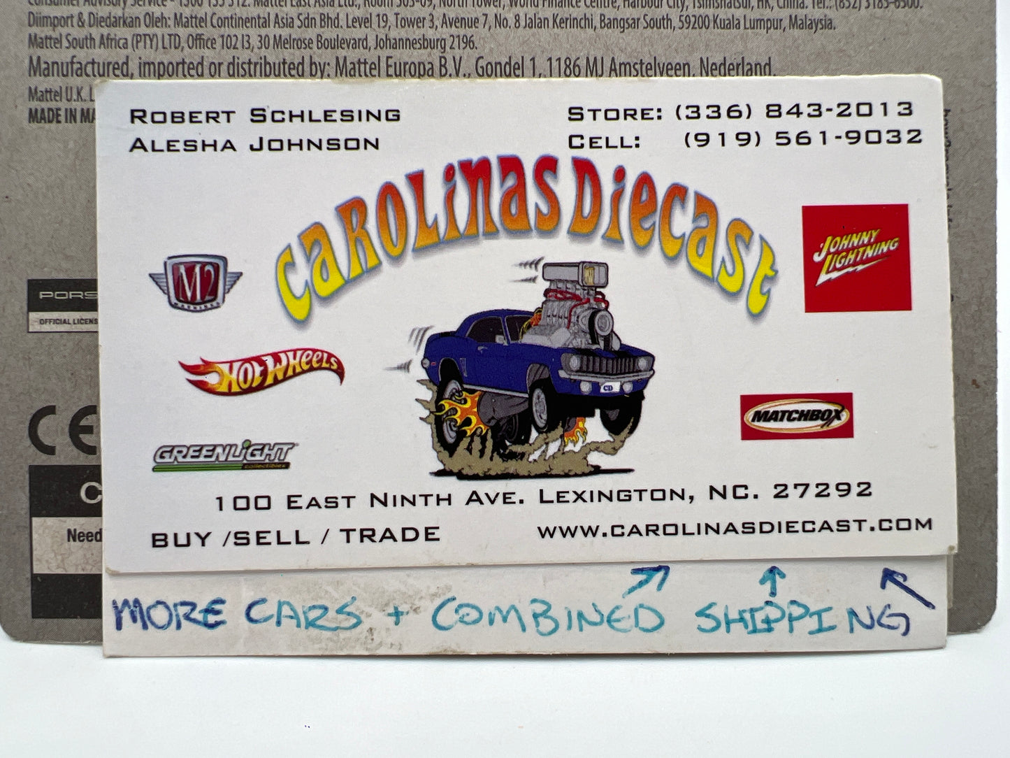 2023 Hot Wheels Walmart Exclusive Zamac 8 #149 Porsche Taycan Turbo S 144C