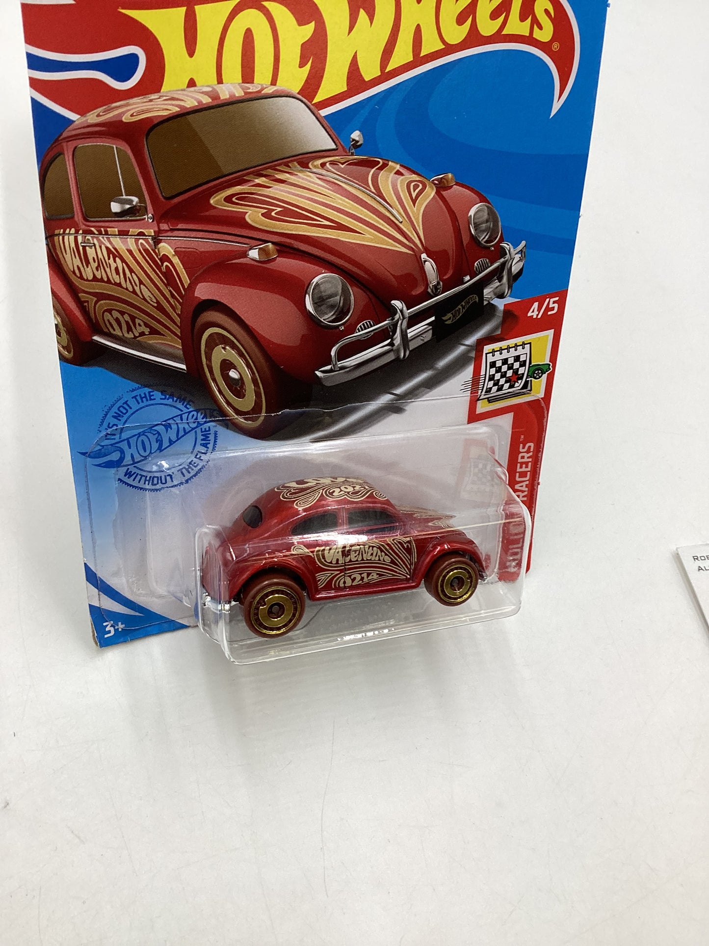 2021 Hot Wheels #96 Volkswagen Beetle Red 95E