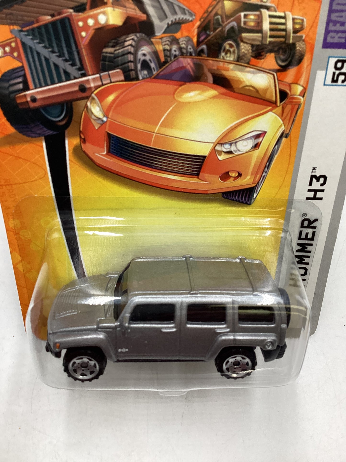 Matchbox MBX Metal #59 Hummer H3 Silver 210C