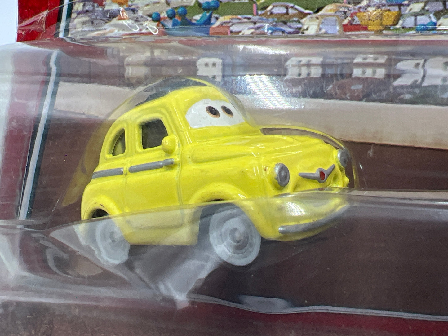 Disney Pixar The World Of Cars 2 Pack Movie Moments Luigi & Ferrari F430 142D