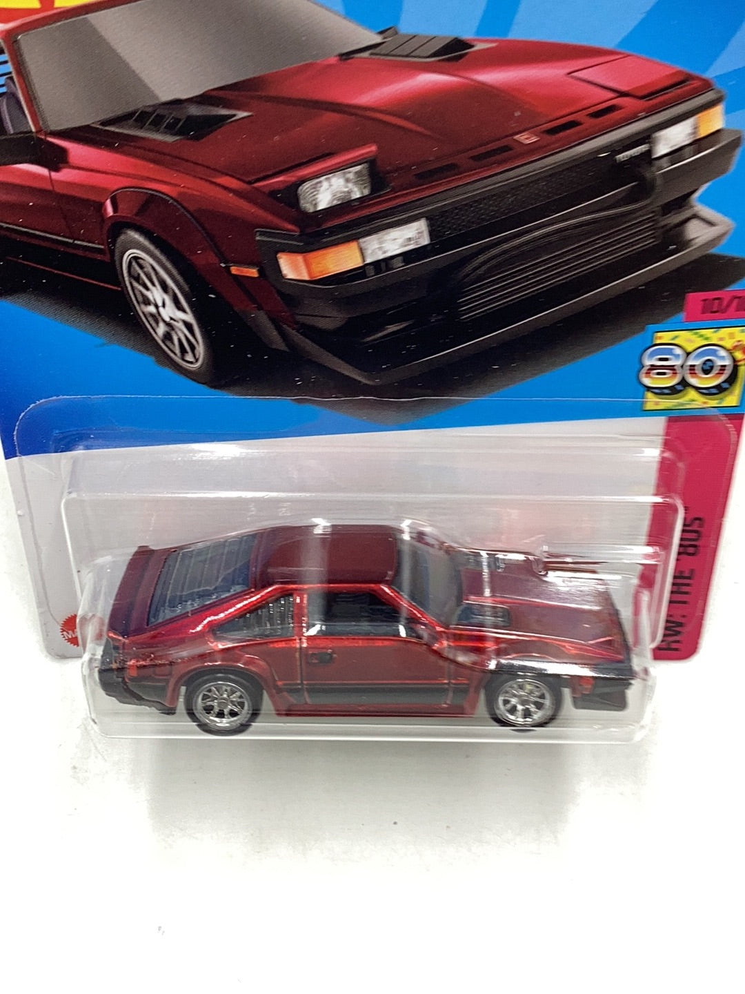 Hot Wheels 2023 J Case Super Treasure Hunt '82 shops Toyota Supra + Mainline Protector