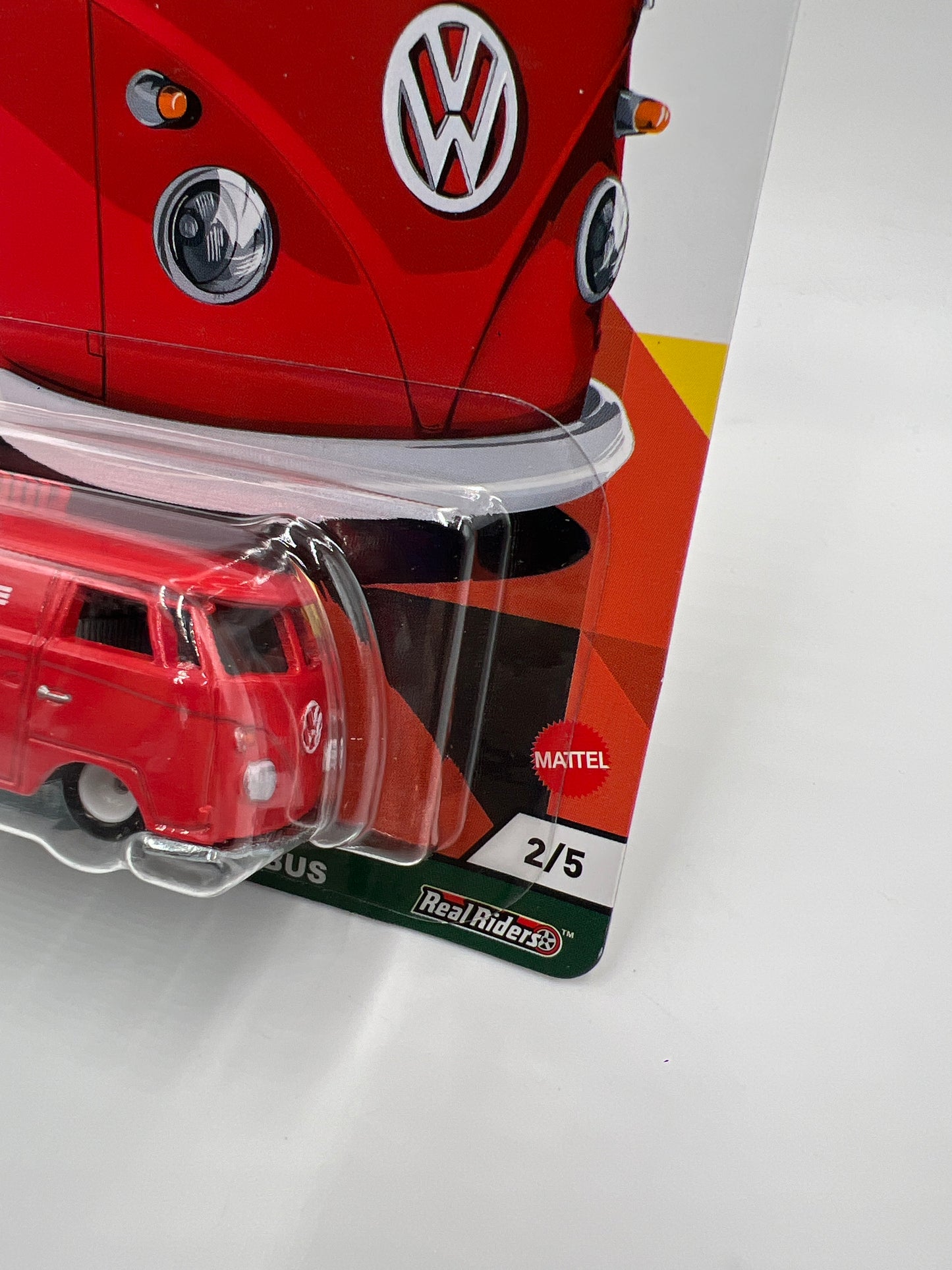 Hot Wheels Premium Deutschland Design #2 Volkswagen T1 Panel Bus Red 258A