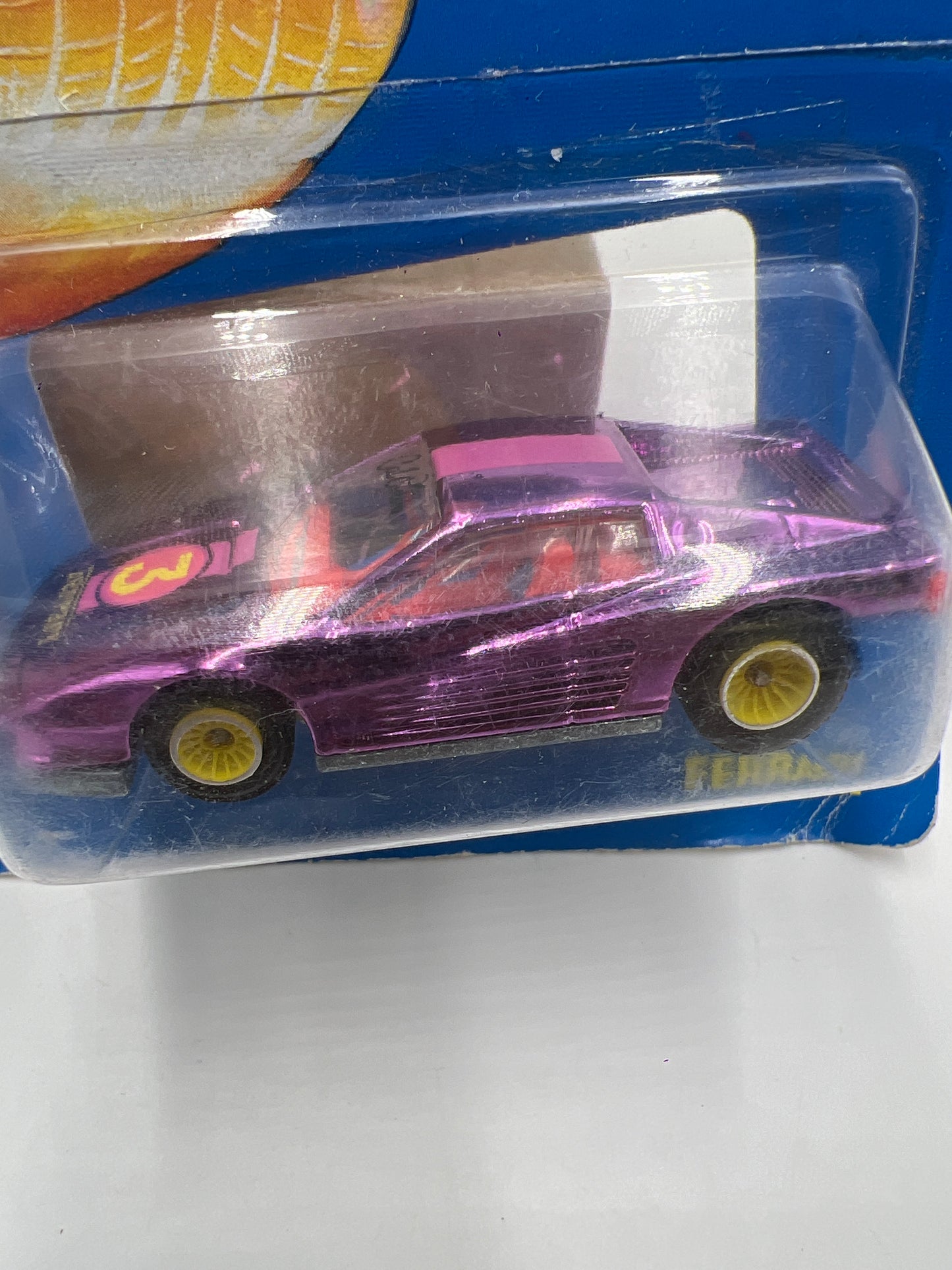 1989 Hot Wheels California Custom 1302 Ferrari Testarossa Purple