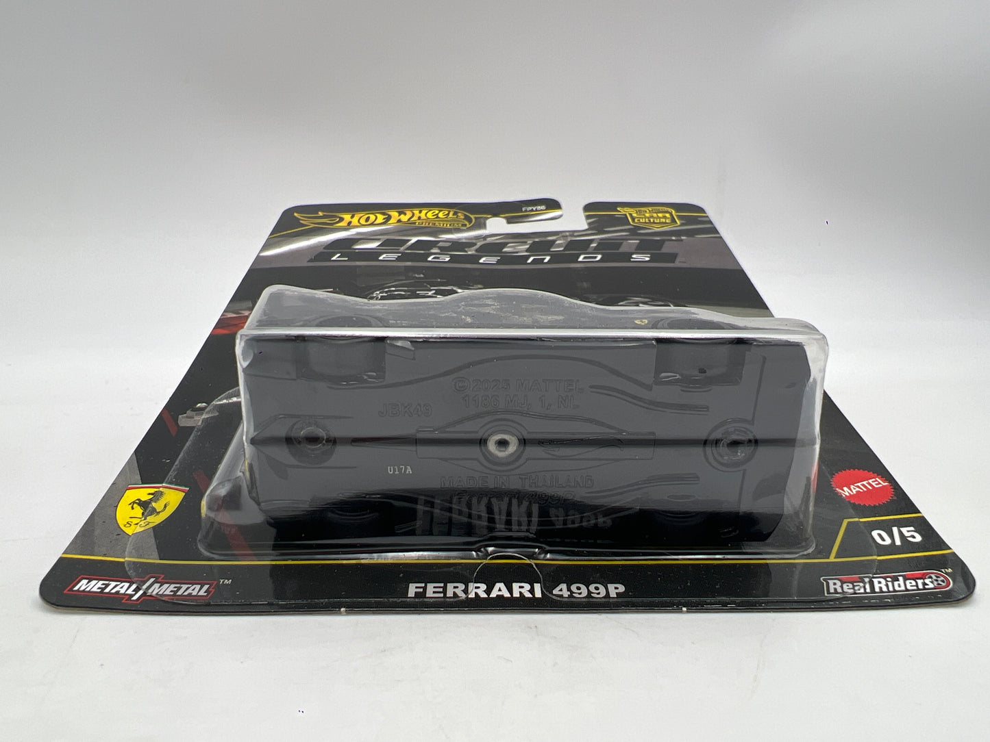 Hot Wheels Premium Car Culture Circuit Legends CHASE #0 Ferrari 499P Black W/Protector