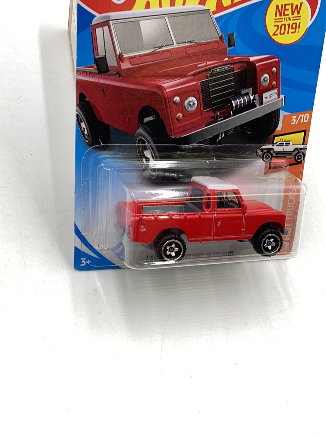 2019 hot wheels #111 Land Rover Series III Pickup 63C