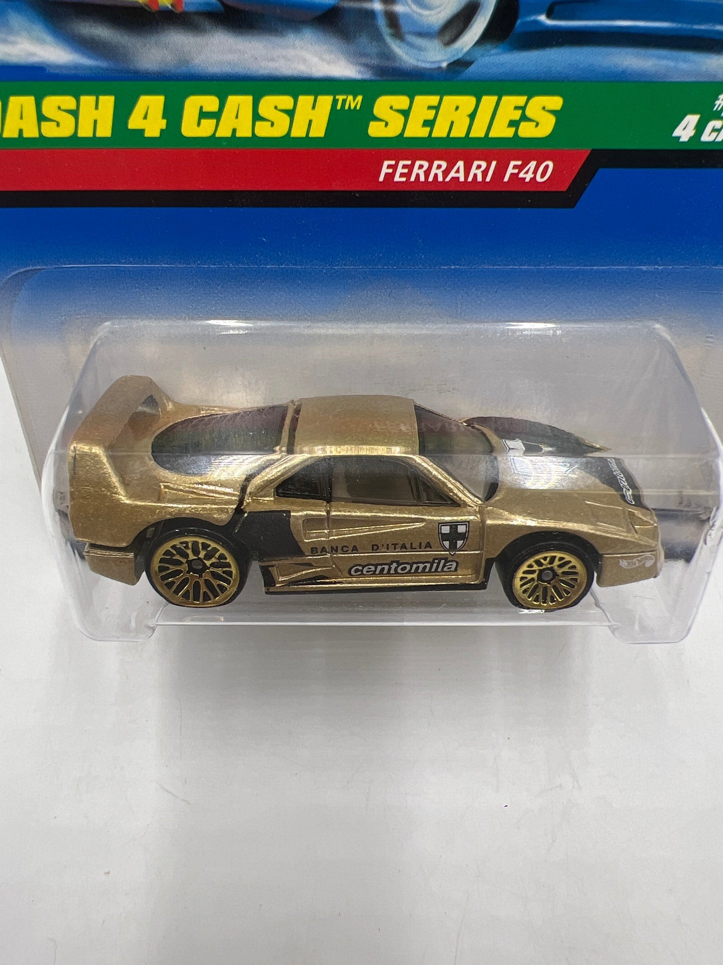 1998 Hot Wheels #722 Dash 4 Cash Ferrari F40 101G