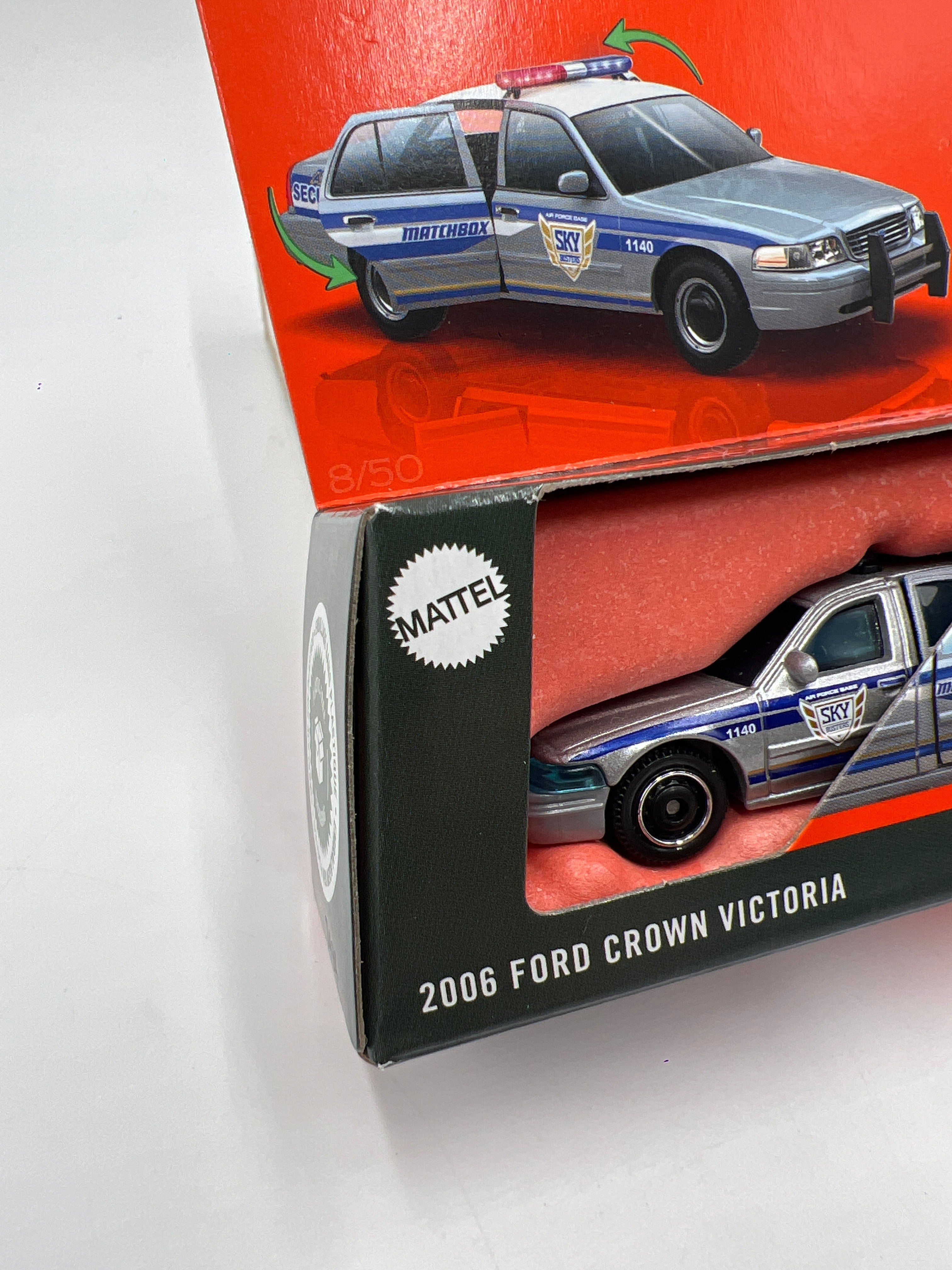 2025 Matchbox Moving Parts #8 2006 Ford Crown Victoria Security
