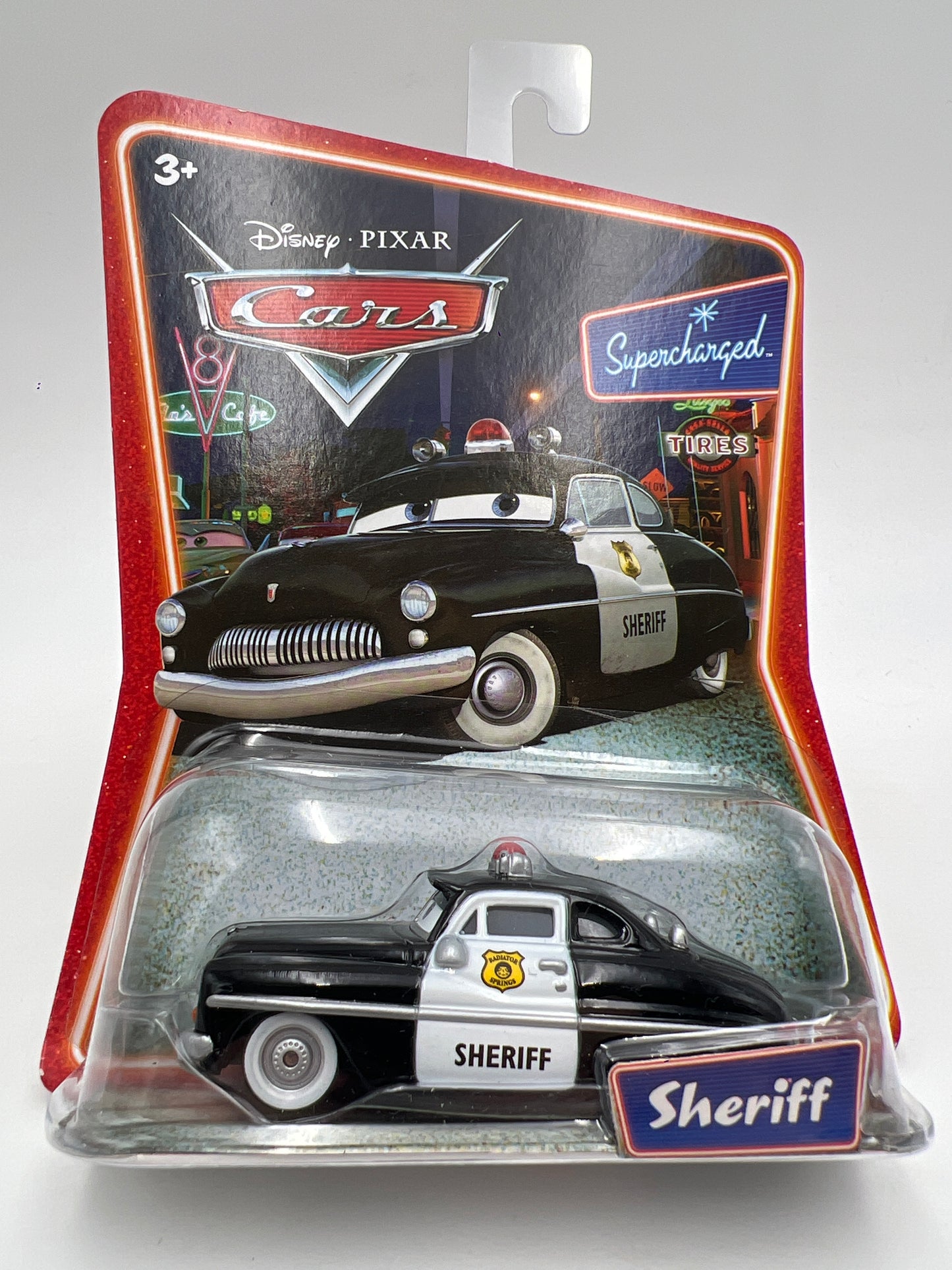Disney Pixar Cars Supercharged Sheriff 141G