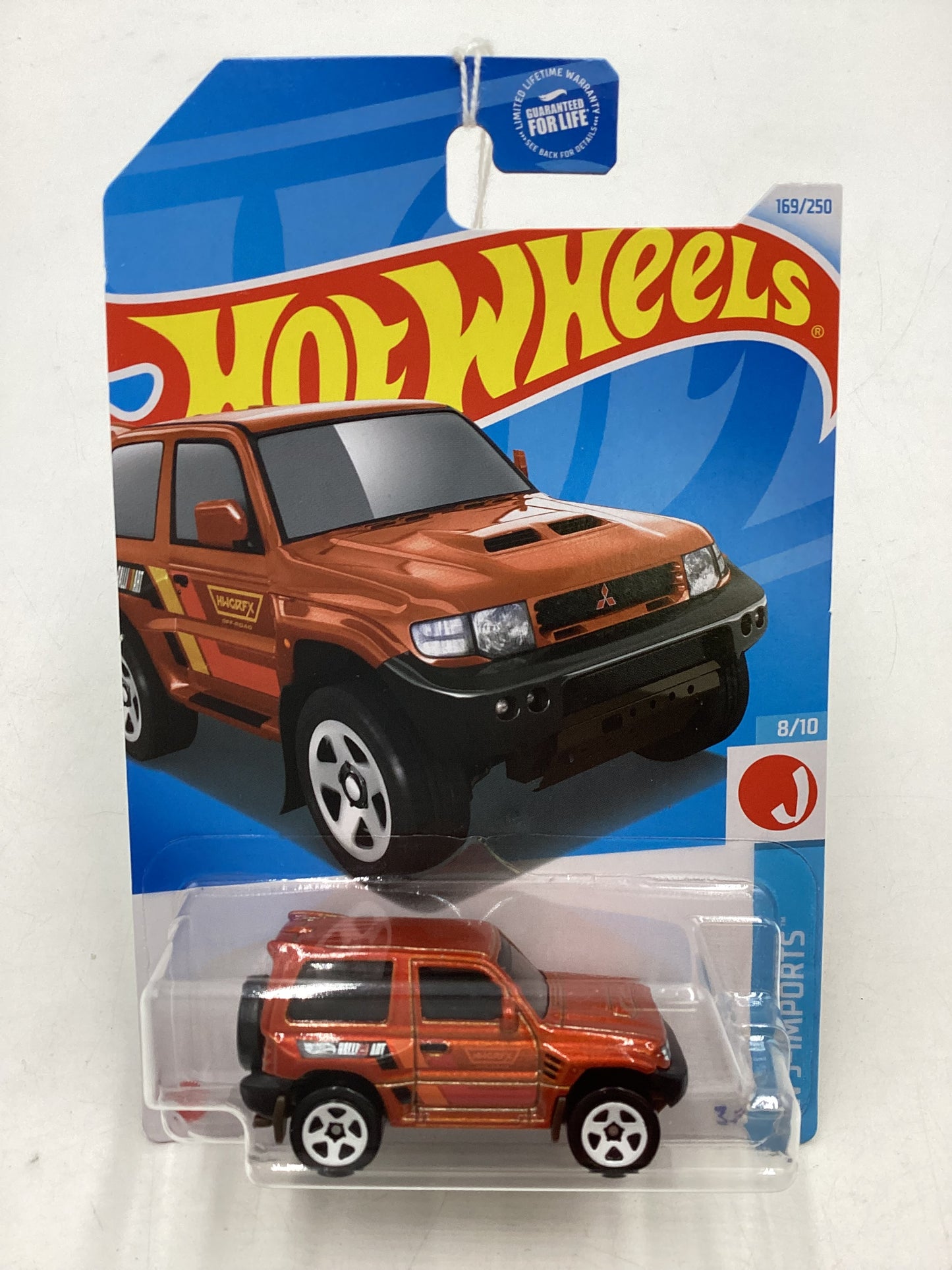 2024 Hot Wheels #169 Misubishi Pajero Evolution Orange 92E