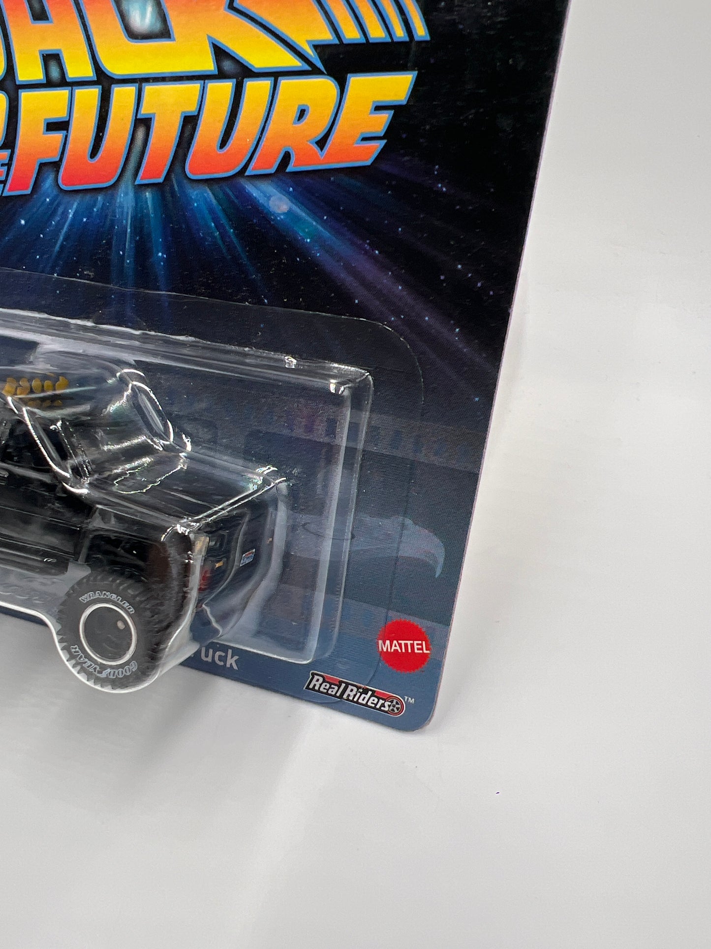 Hot Wheels Premium Back To The Future BTTF 1987 Toyota Pickup Truck Black W/Protector 1