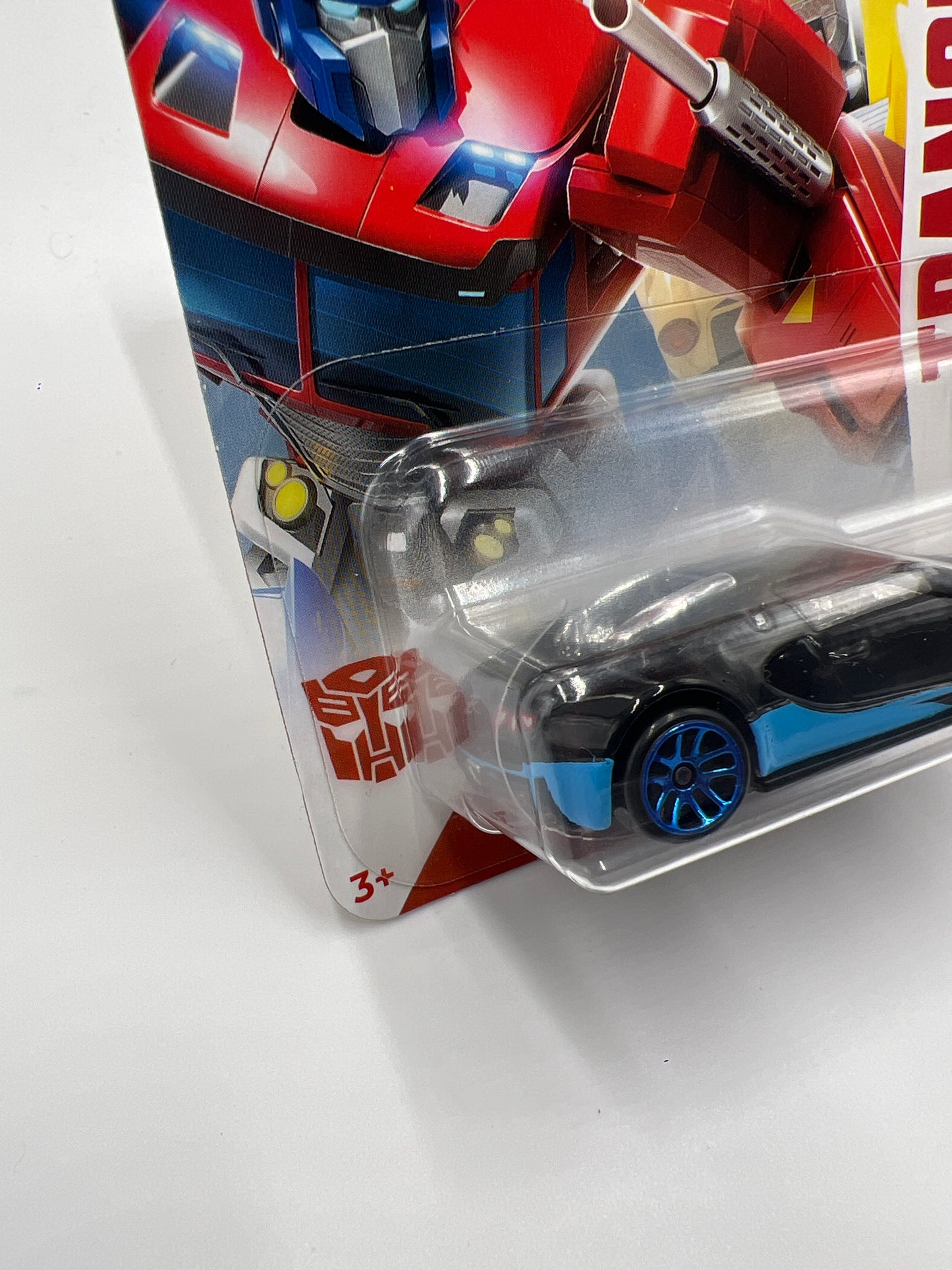 2024 Hot Wheels Transformers #4 Bugatti Veyron Black/Blue 159i