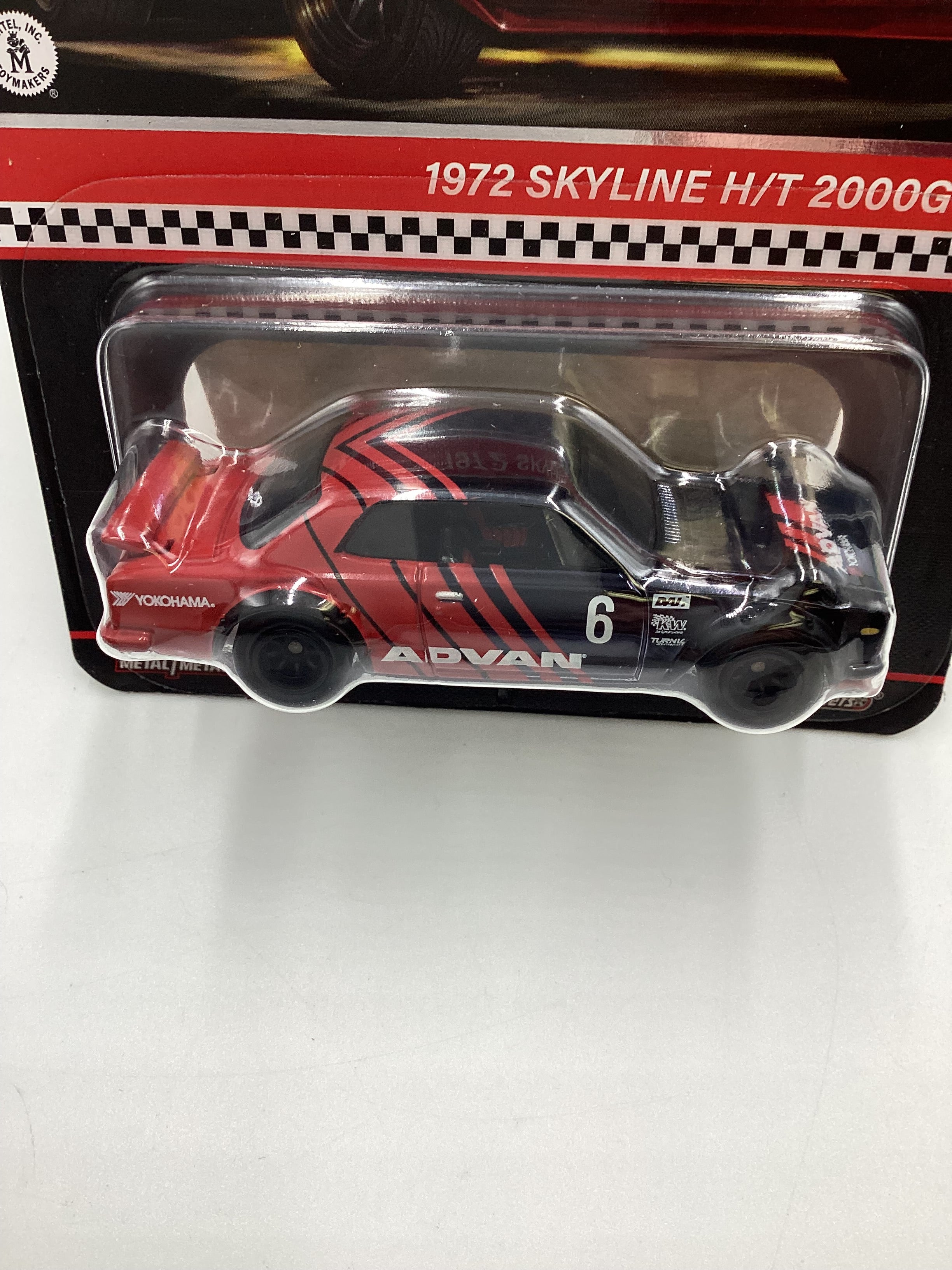 2024 Hot Wheels RLC Advan 1972 Skyline H/T 2000GT-R Black/Red –  carolinasdiecast