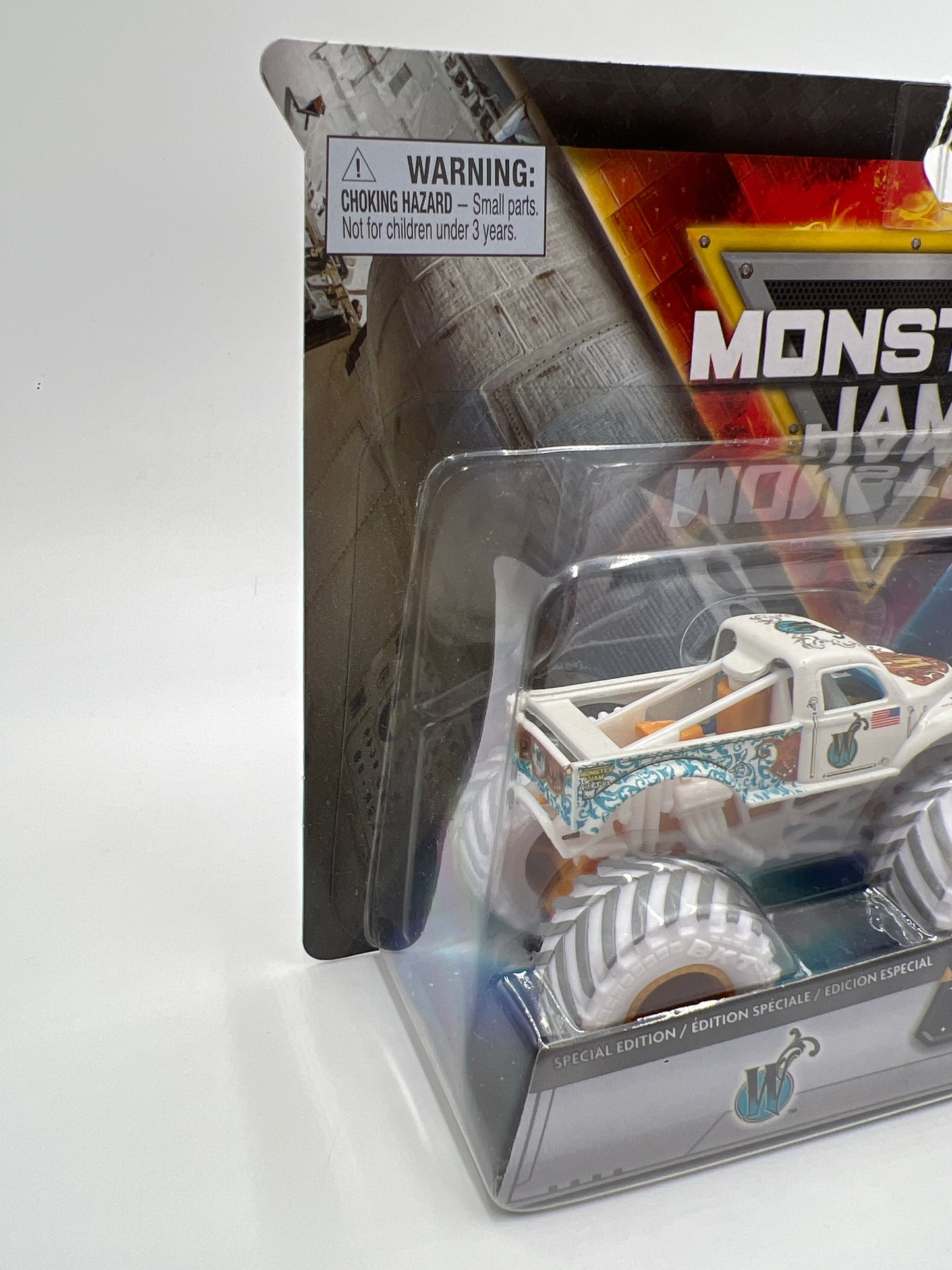 Monster Jam Gears And Galaxies Walmart Exclusive Special Edition Whiplash & Monster Mutt Dalmatian